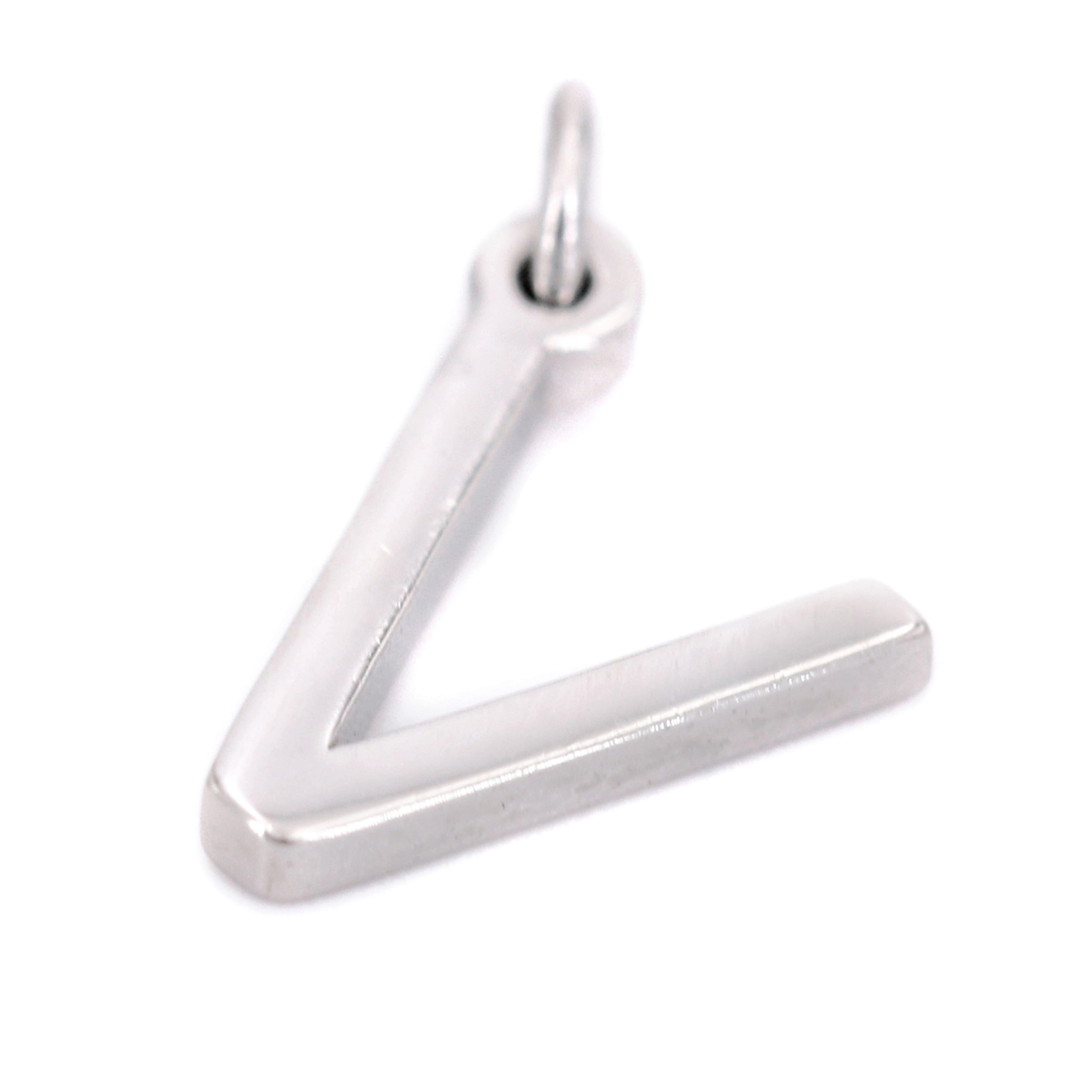 12 Pack: Sterling Silver Alphabet Charm by Bead Landing™