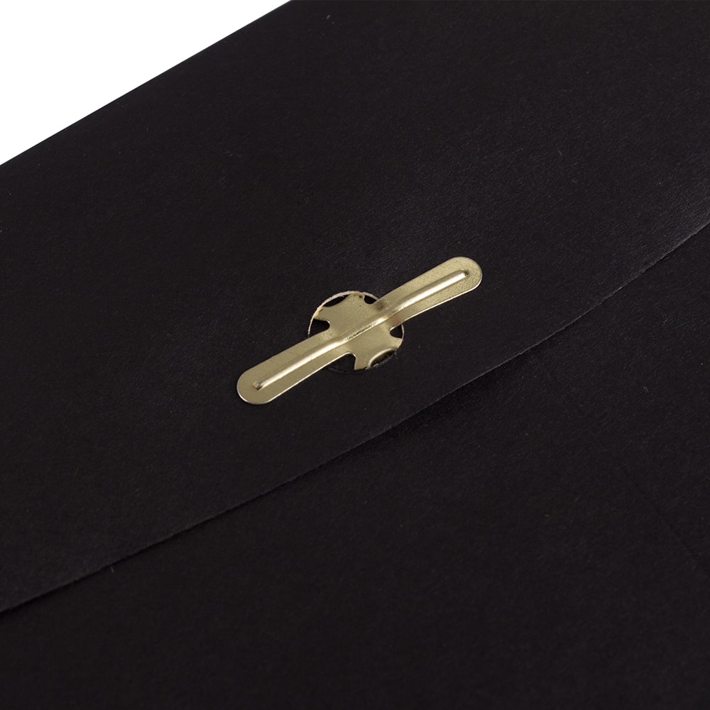 JAM Paper 6" x 9" Smooth Black Open End Catalog Envelopes, 25ct.
