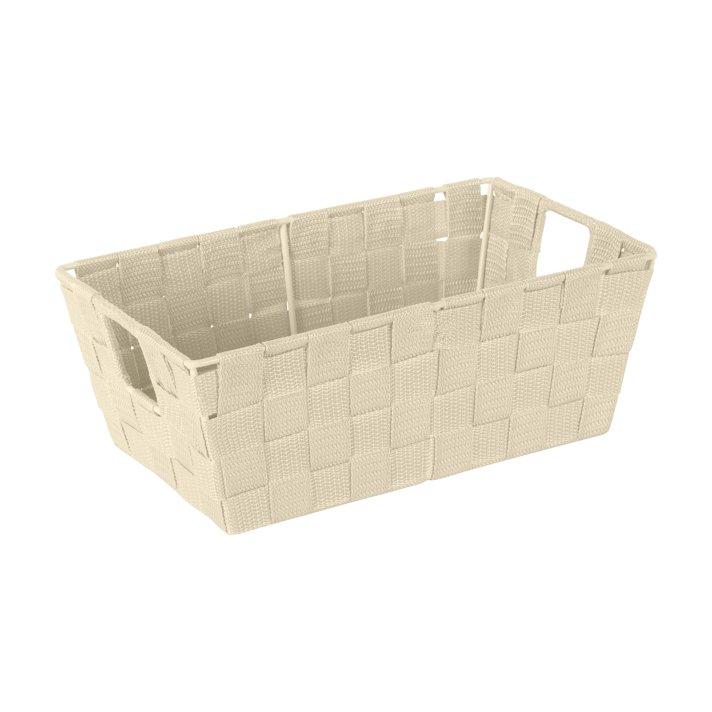Simplify Small Woven Storage Shelf Bin