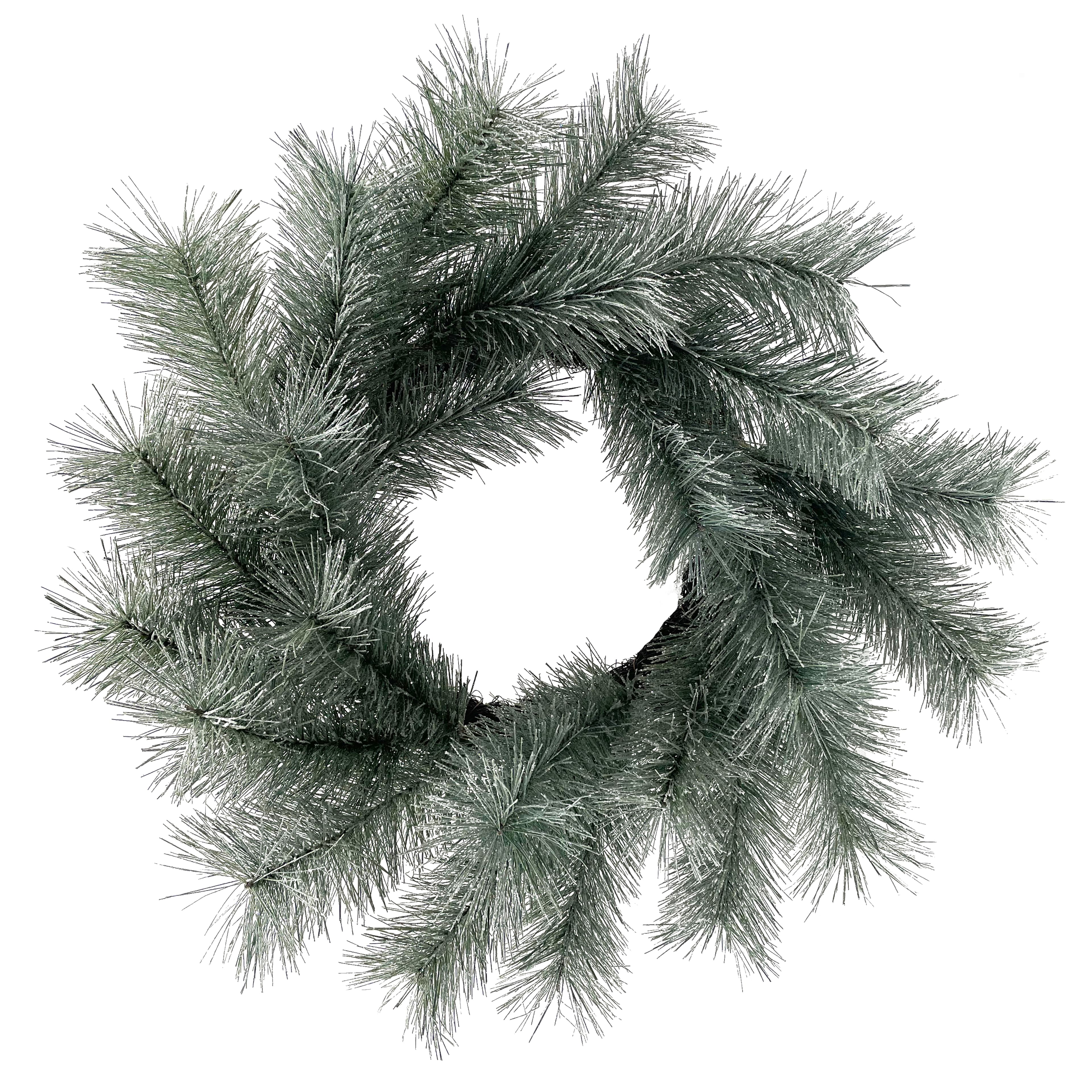 24&#x22; Snowy Pine Wreath by Ashland&#xAE;