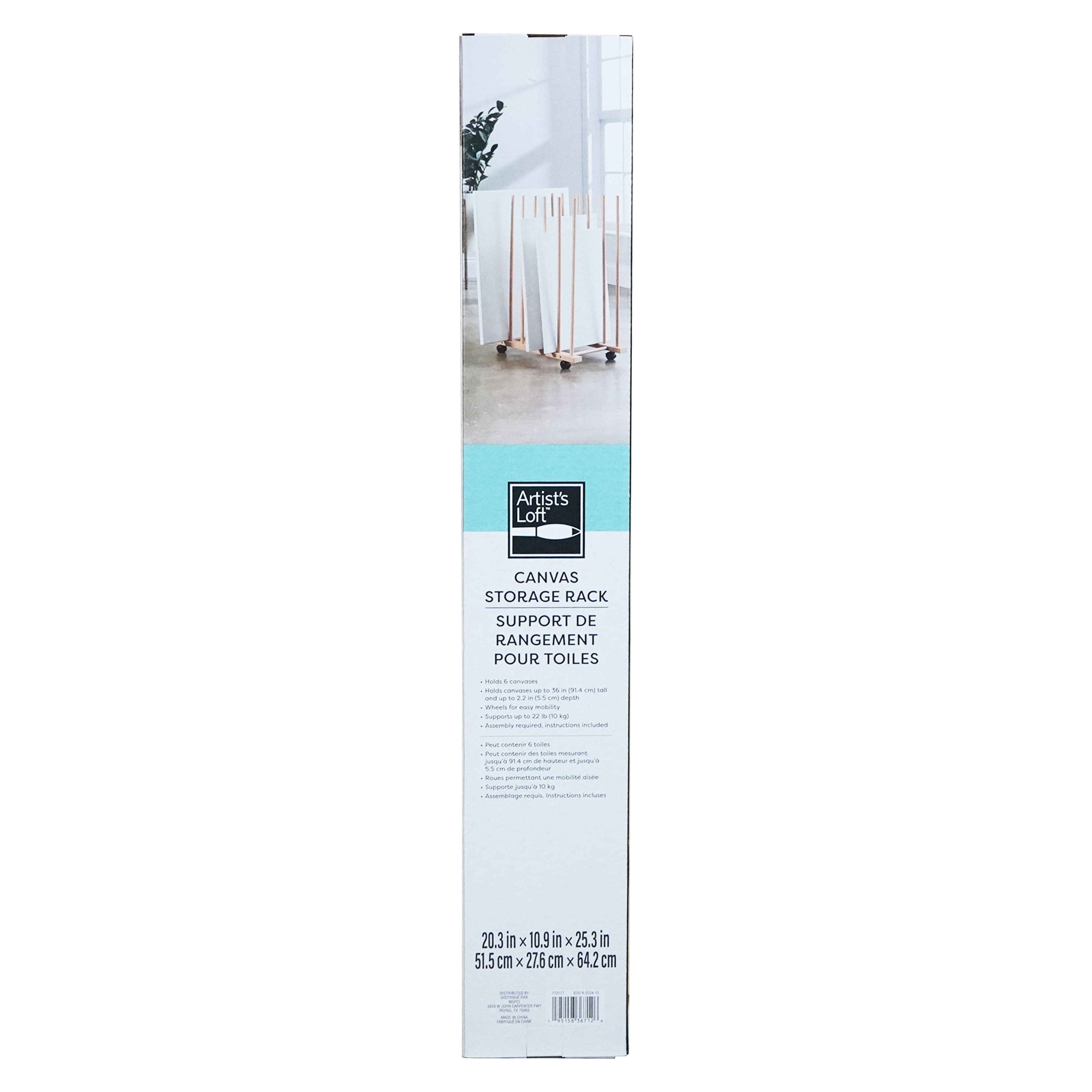 Canvas Storage Rack by Artist&#x27;s Loft&#x2122;