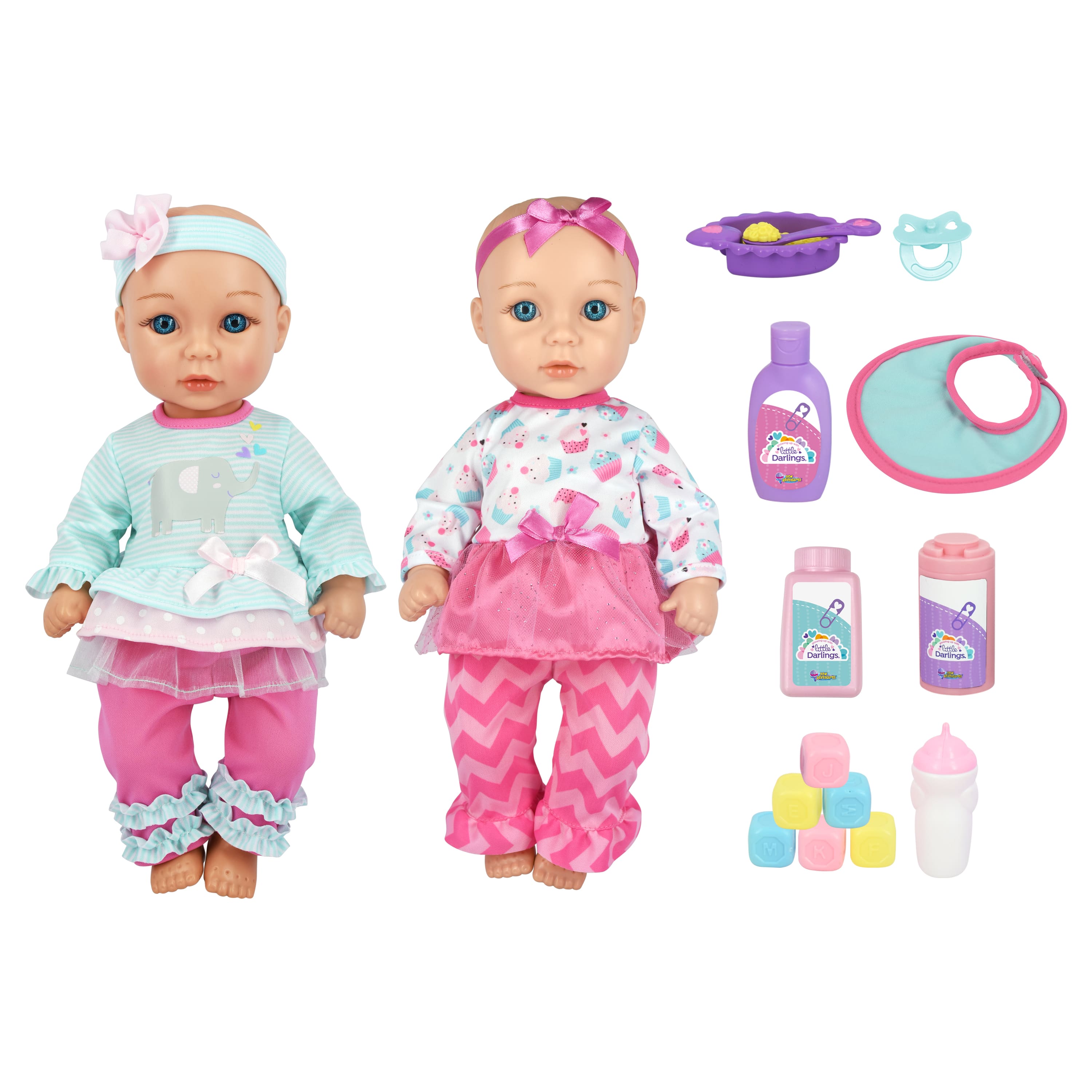 New Adventures Little Darlings Deluxe Twins Playset
