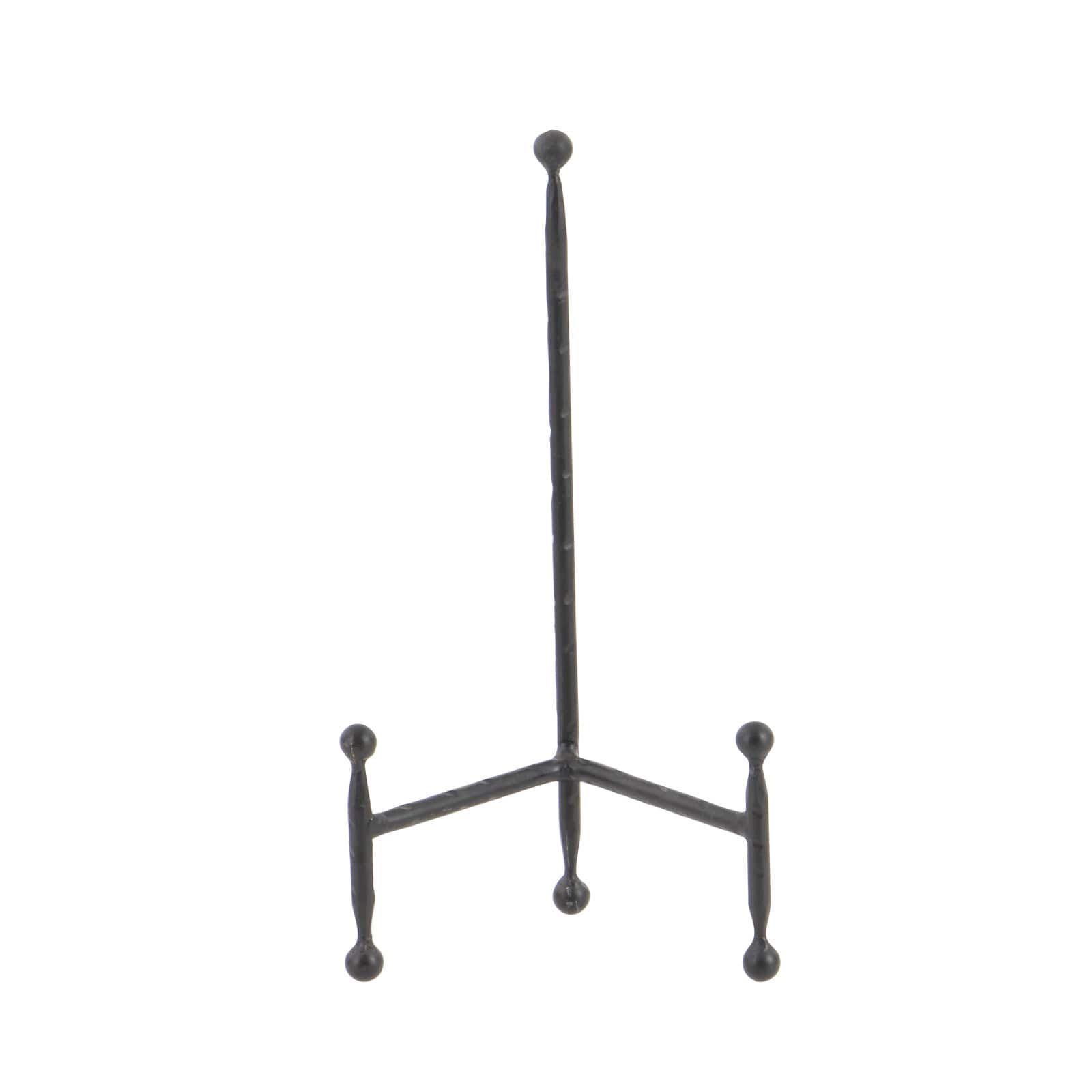 Set of 3&#x22; Black Metal Modern Easel, 12&#x22;, 10&#x22;, 8&#x22;