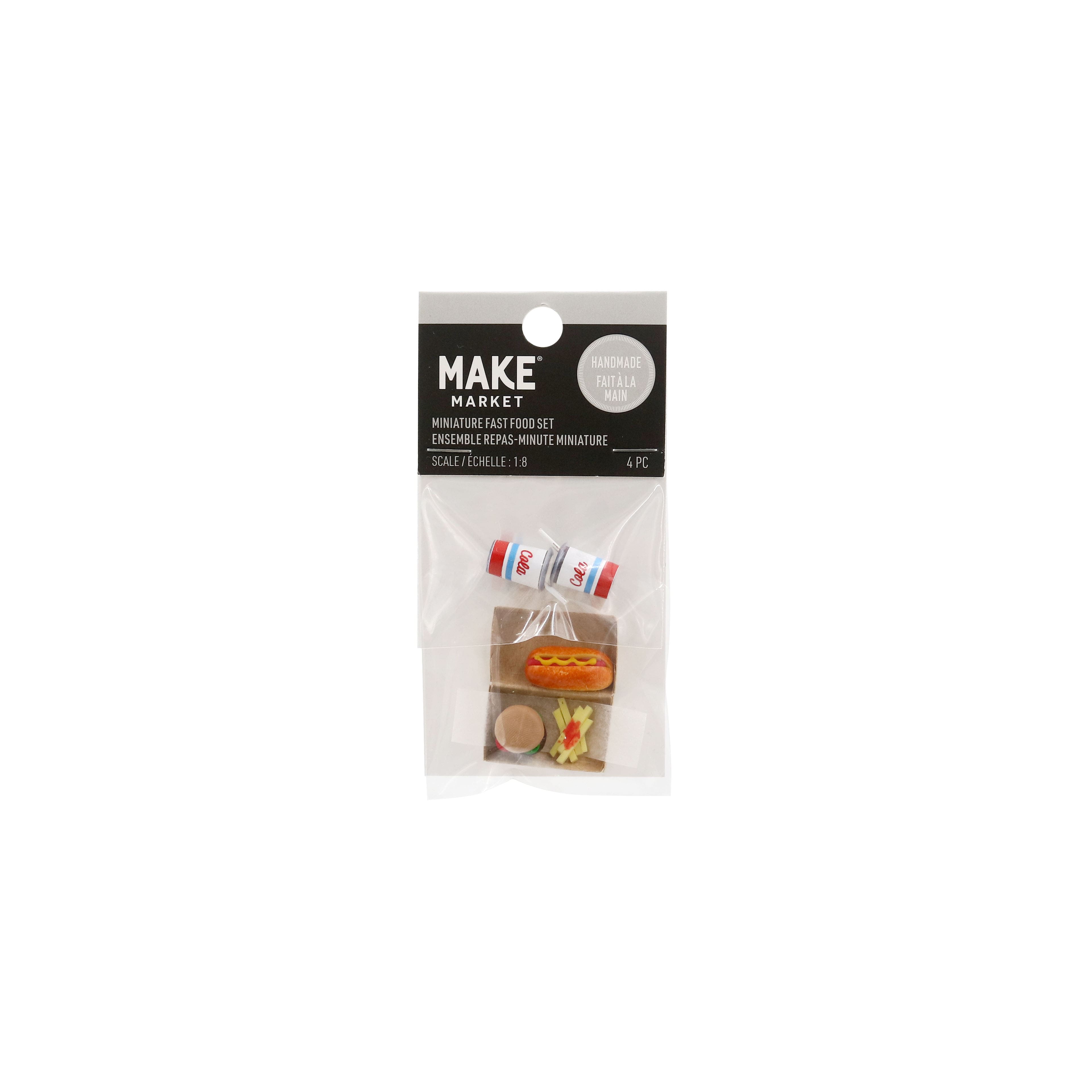 Miniature Fast Food Set by Make Market®