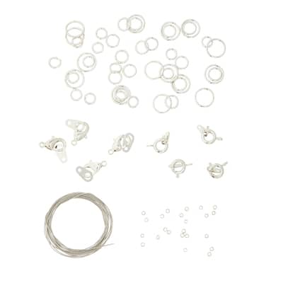 Premium Metals Rhodium Finding Kit by Bead Landing™ image