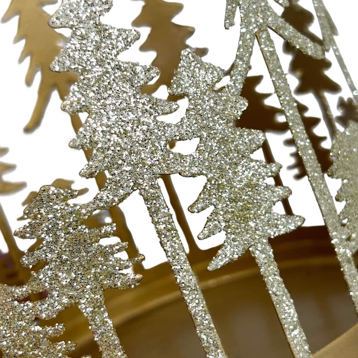 4.25&#x22; Gold Metal Trees Candle Holder by Ashland&#xAE;