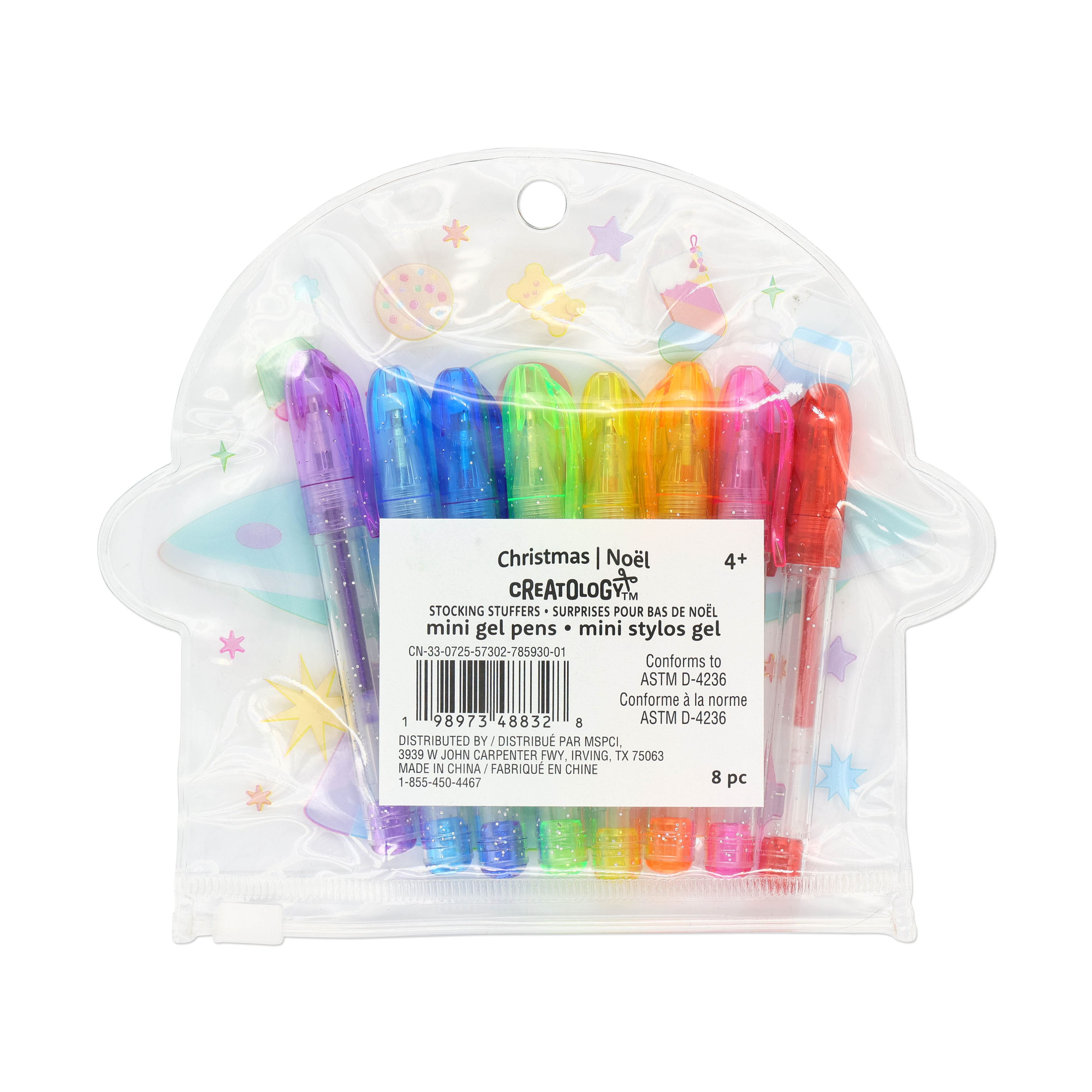 Spaceship Santa Mini Gel Pens by Creatology™