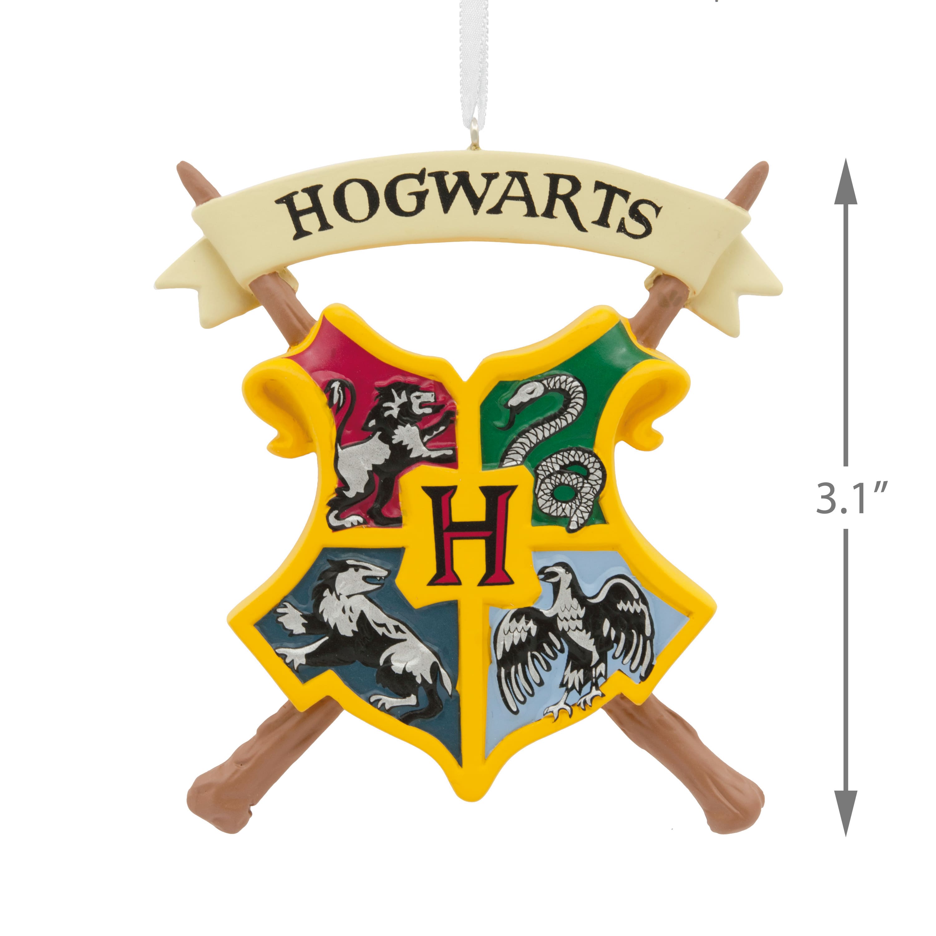 Hallmark 3&#x22; Harry Potter&#x2122; Hogwarts&#x2122; Crest Ornament