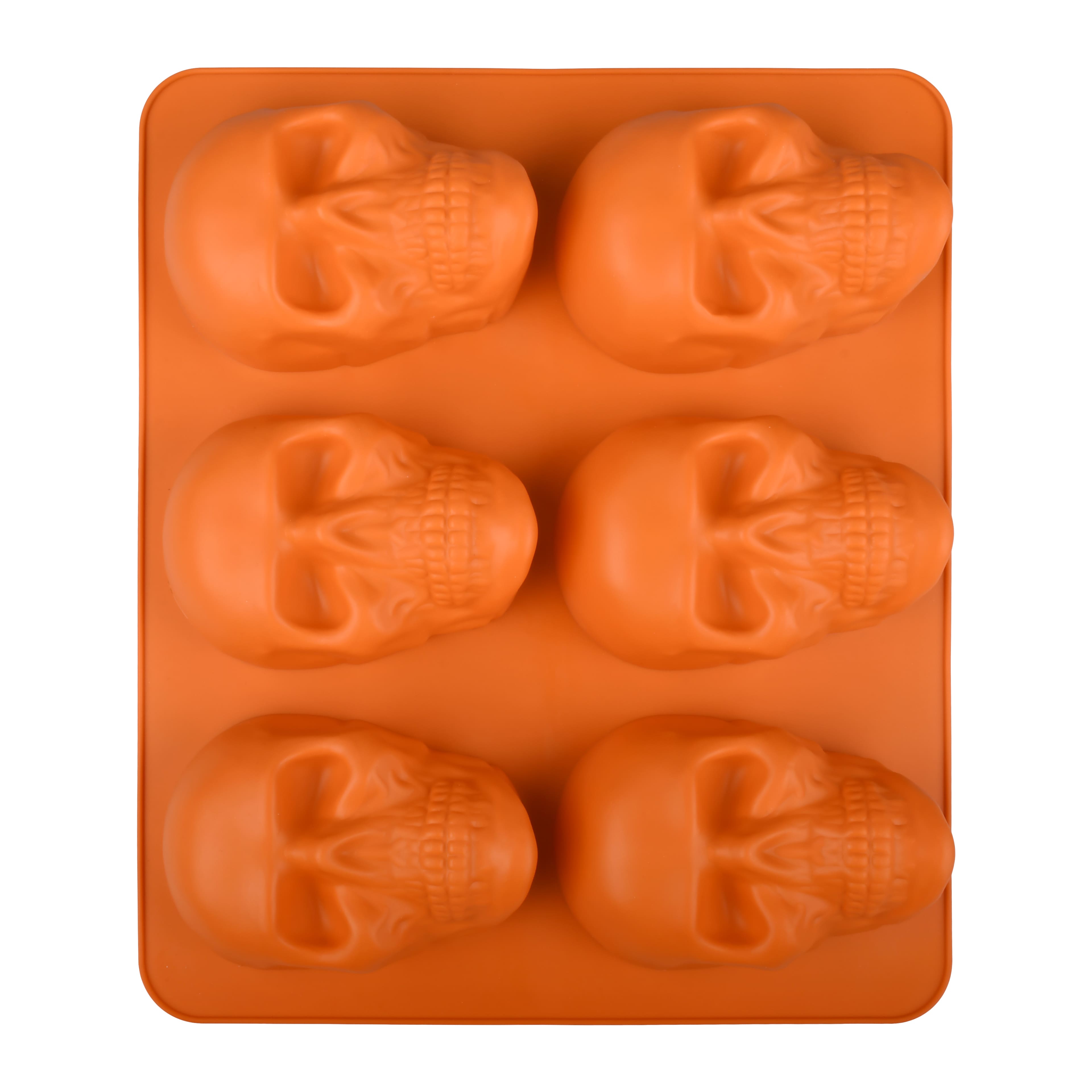Skull Silicone Cakelette Mold by Makery&#x2122;