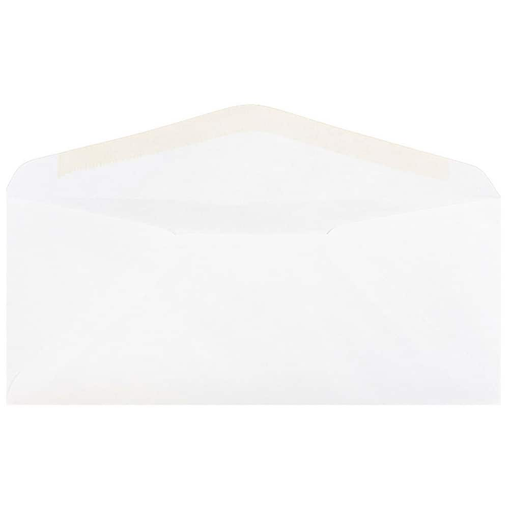 JAM Paper 4.5&#x22; x 10.37&#x22; White Business Envelopes