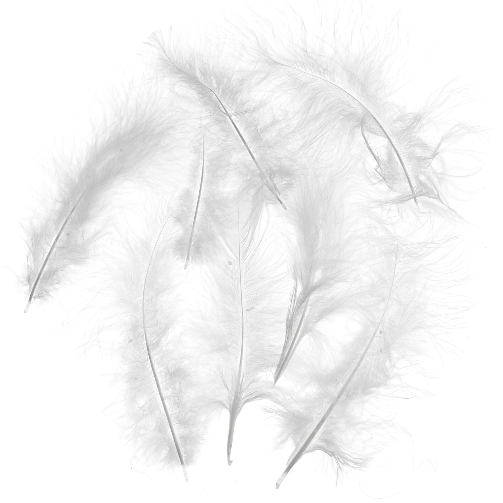 John Bead 4&#x22;-6&#x22; Marabou Feathers