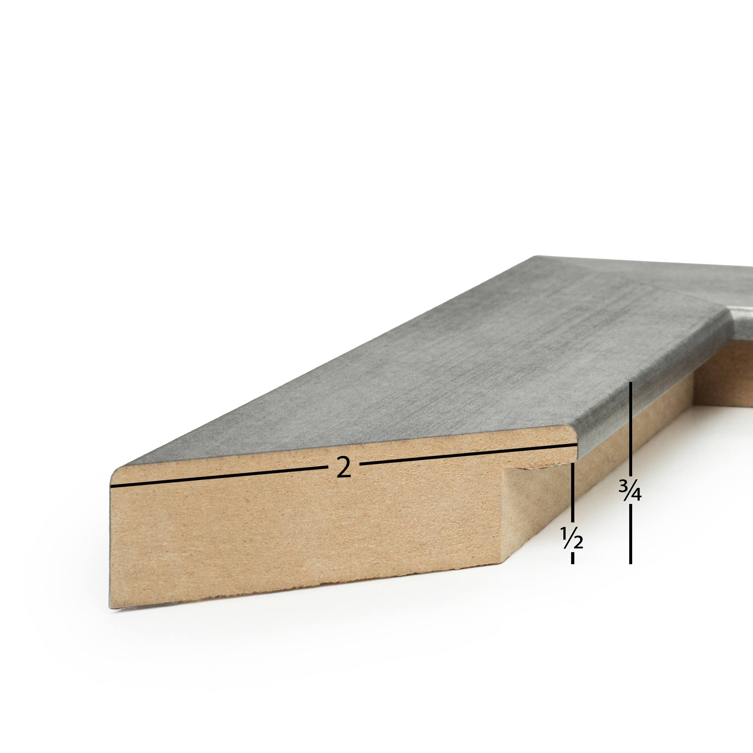 Frame USA Corporate Wide Silver Single Image Picture Frame