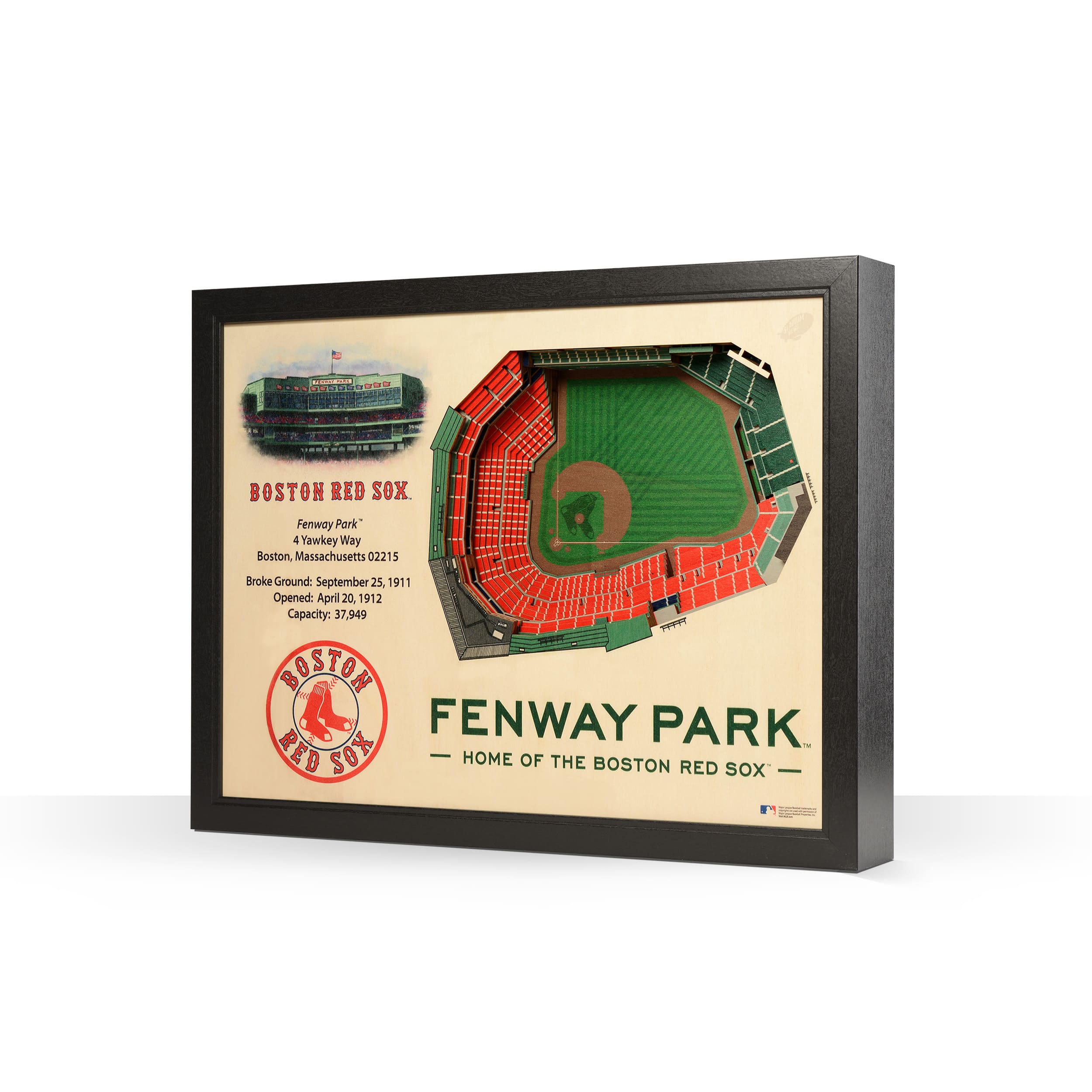 MLB 25-Layer StadiumView Wall Art