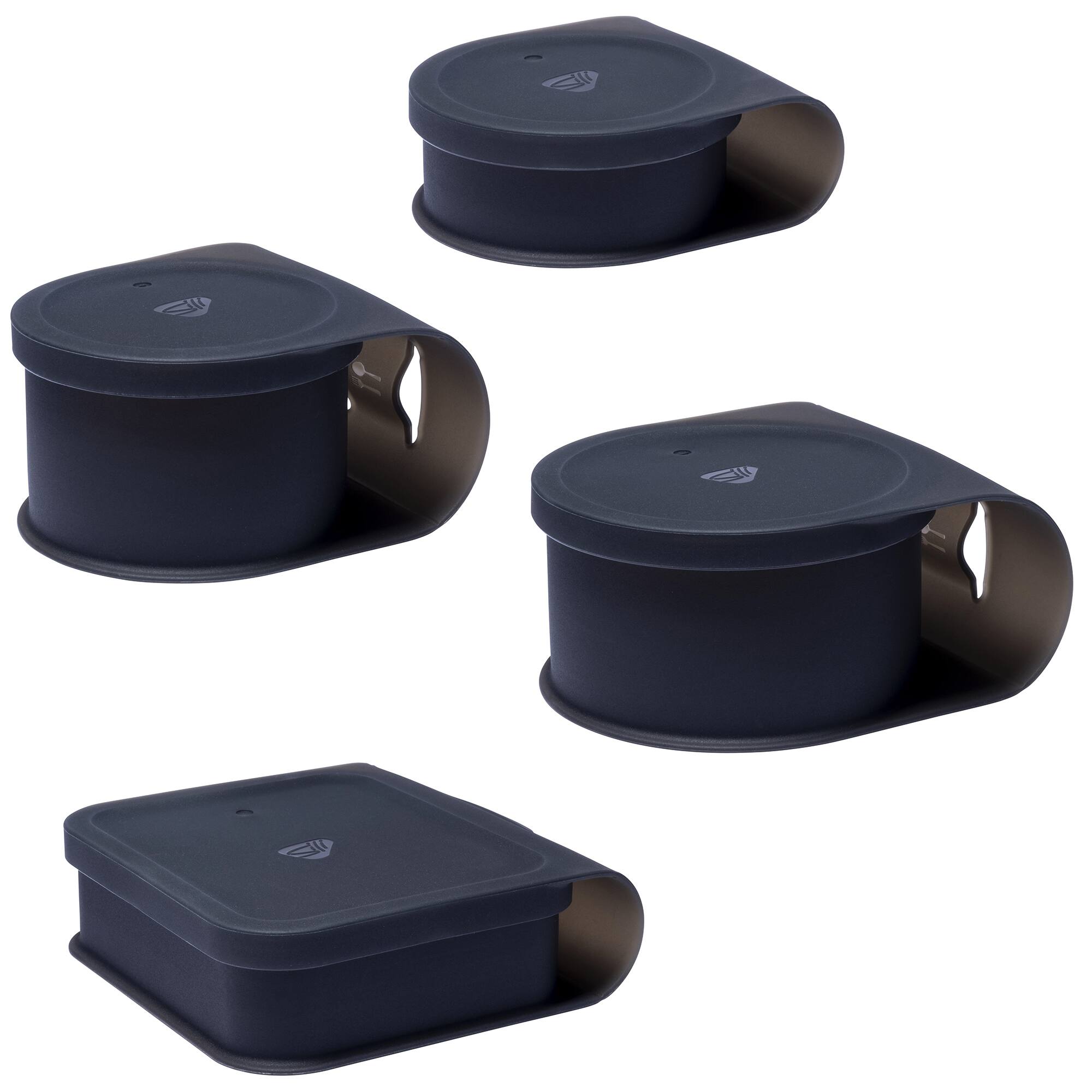 Silipint&#xAE; 4-Piece Silicone Go Go Bowl Set