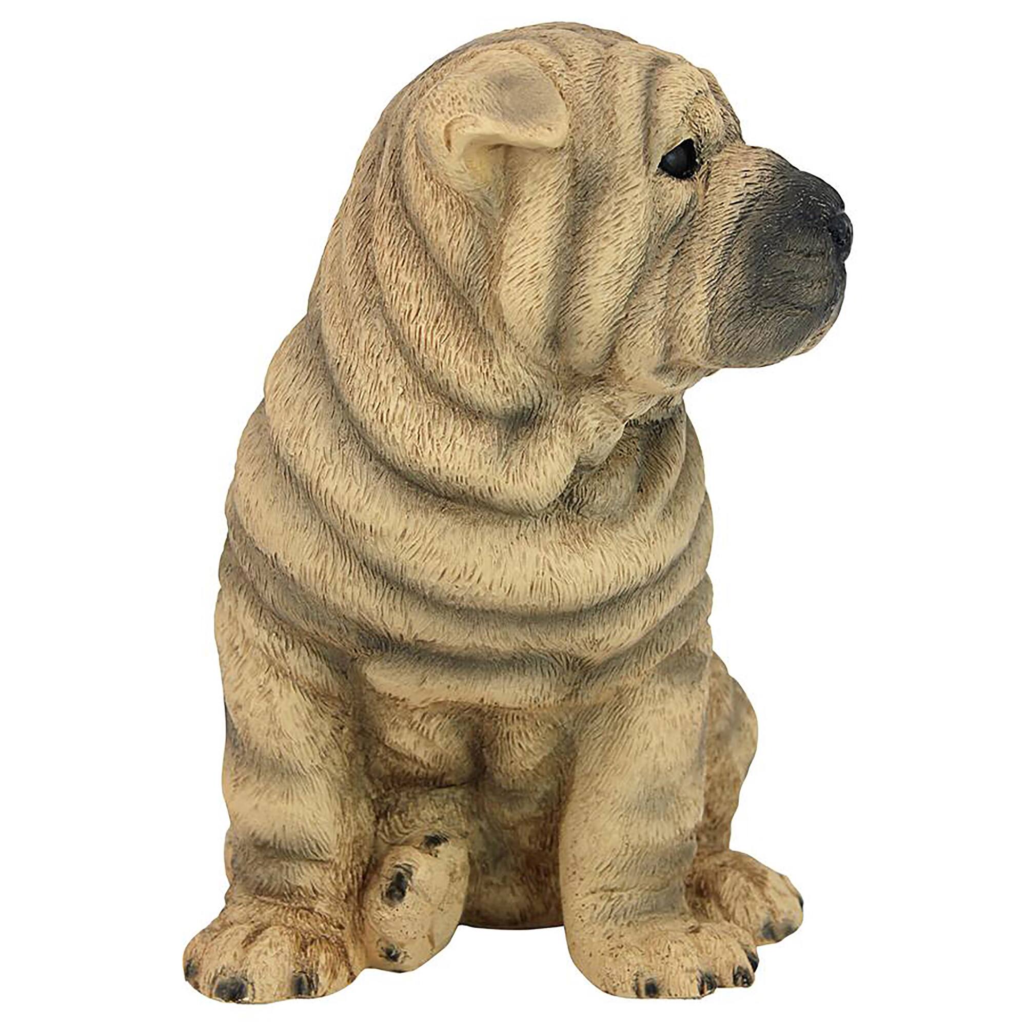 Design Toscano 9" Shar-Pei Puppy Dog Statue