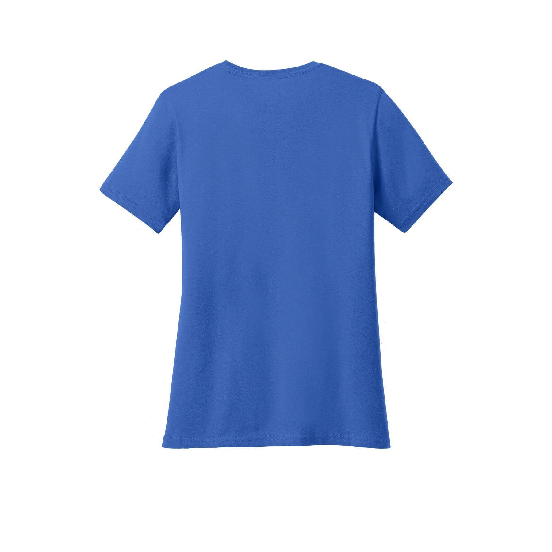 Port & Company® Brights Core Cotton V-Neck Ladies T-Shirt