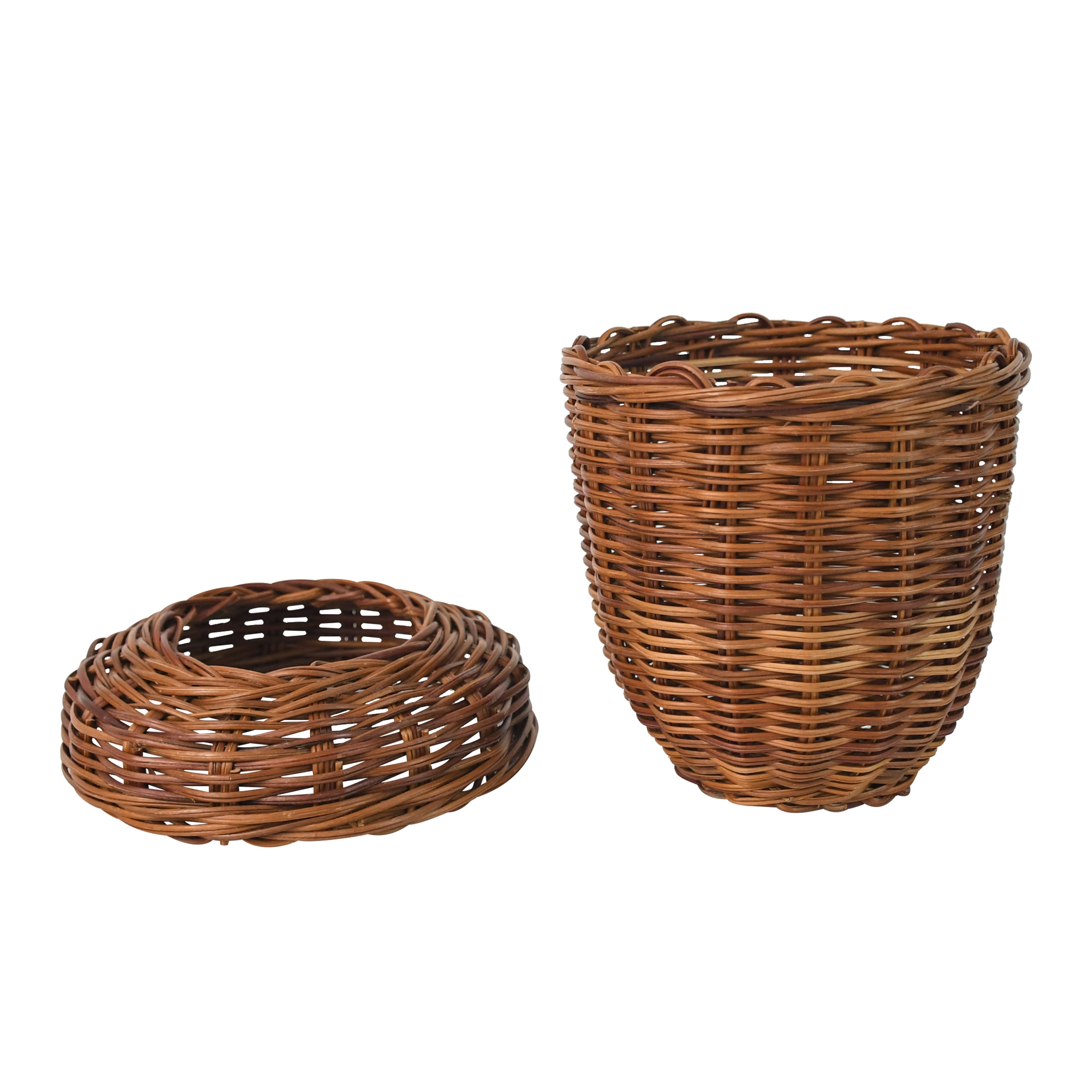 6.6&#x22; Acorn Wicker Basket by Ashland&#xAE;