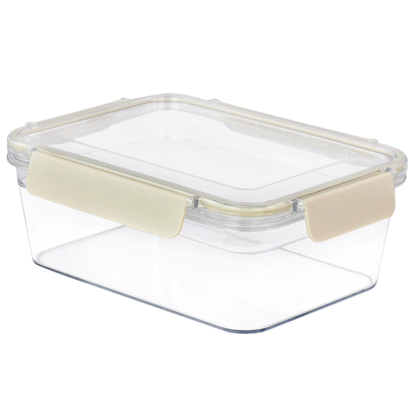 Martha Stewart Rectangular Plastic Container Set with Locking Lids