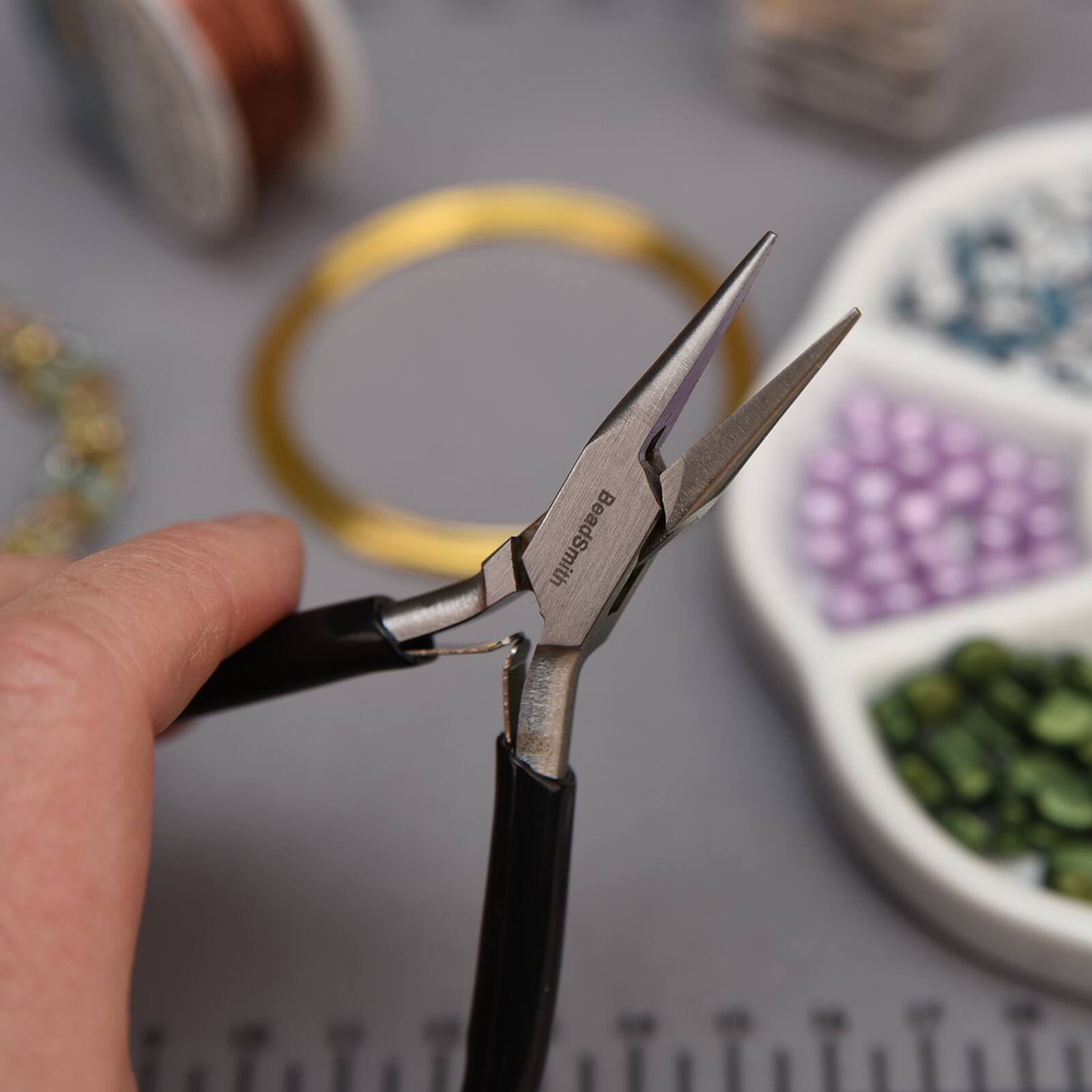 The Beadsmith® 4.5" Chain Nose Pliers