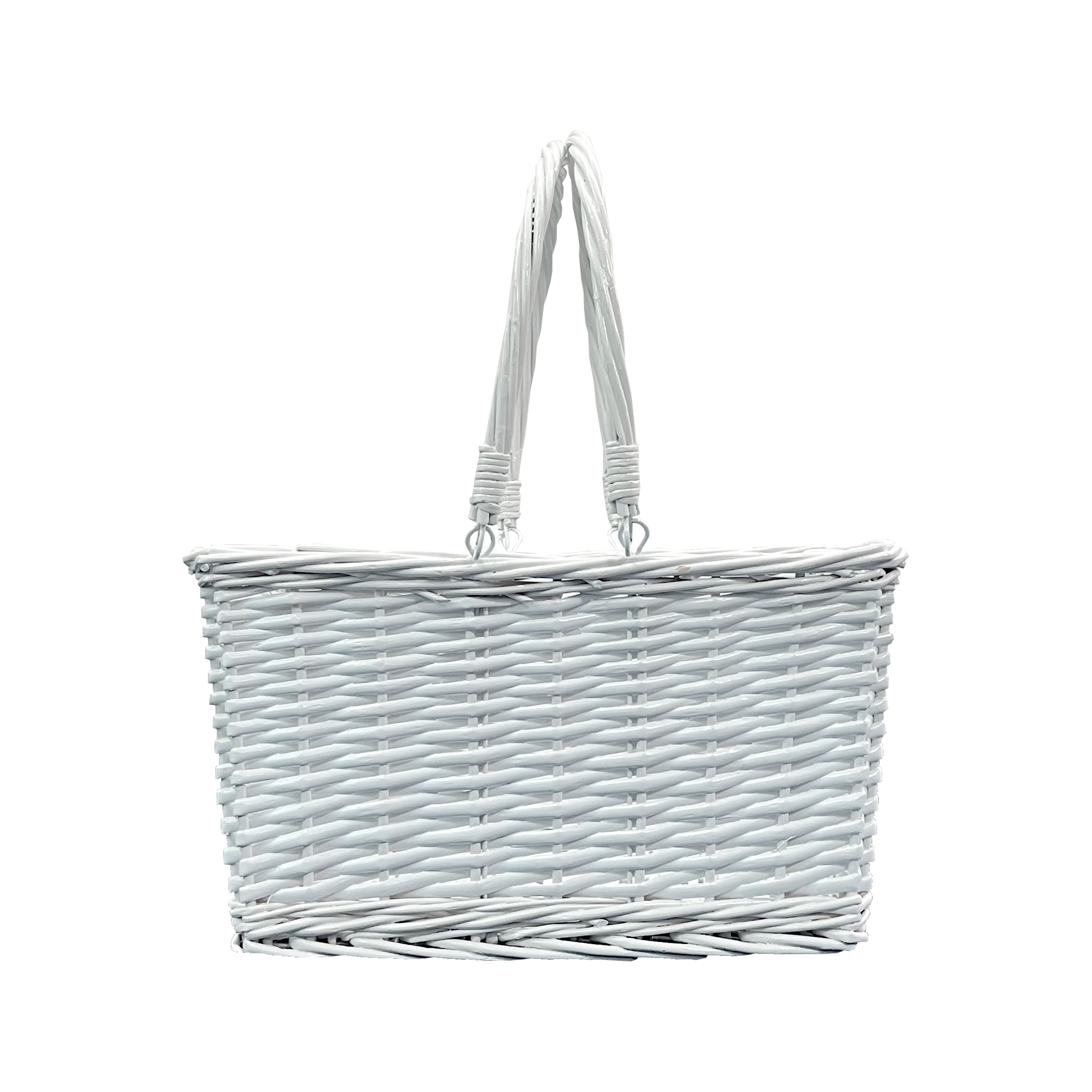 Large White Willow Basket By Ashland® Michaels