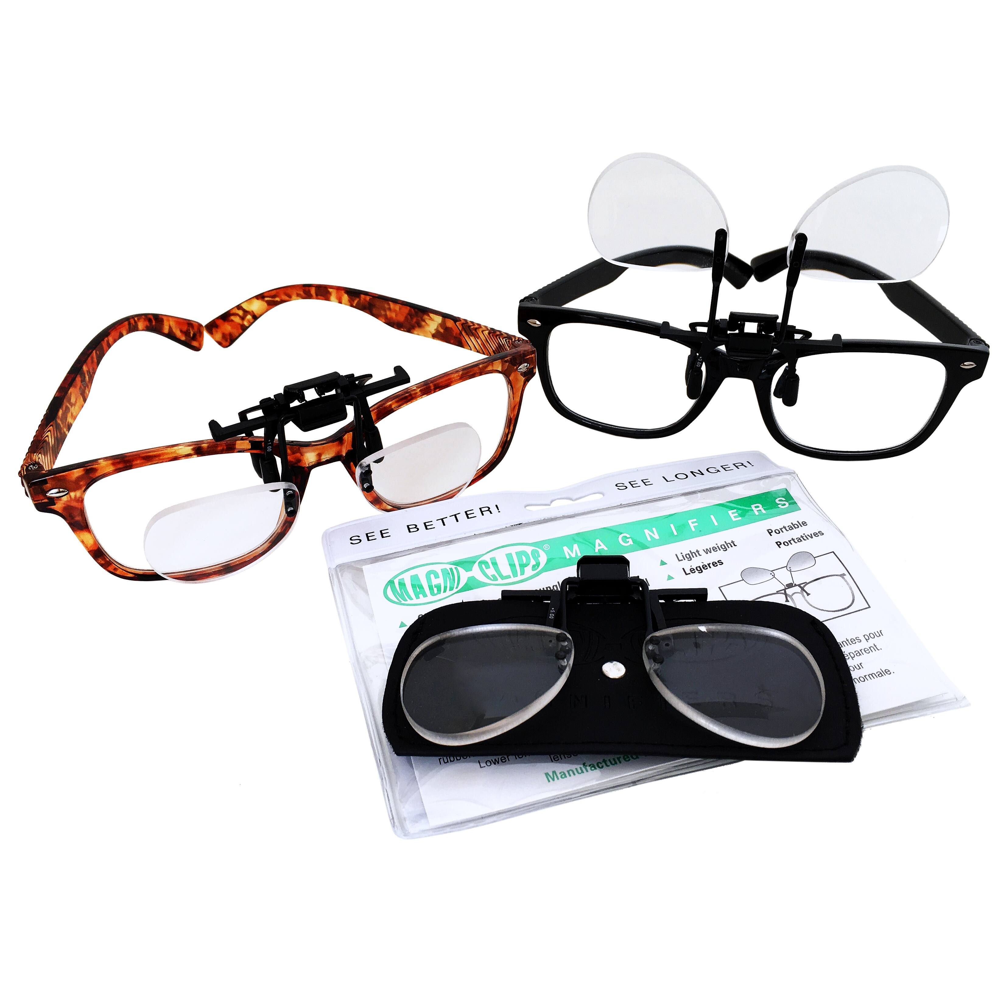 Magni Clips® Clip On Magnifiers Reading Glasses Michaels 1425