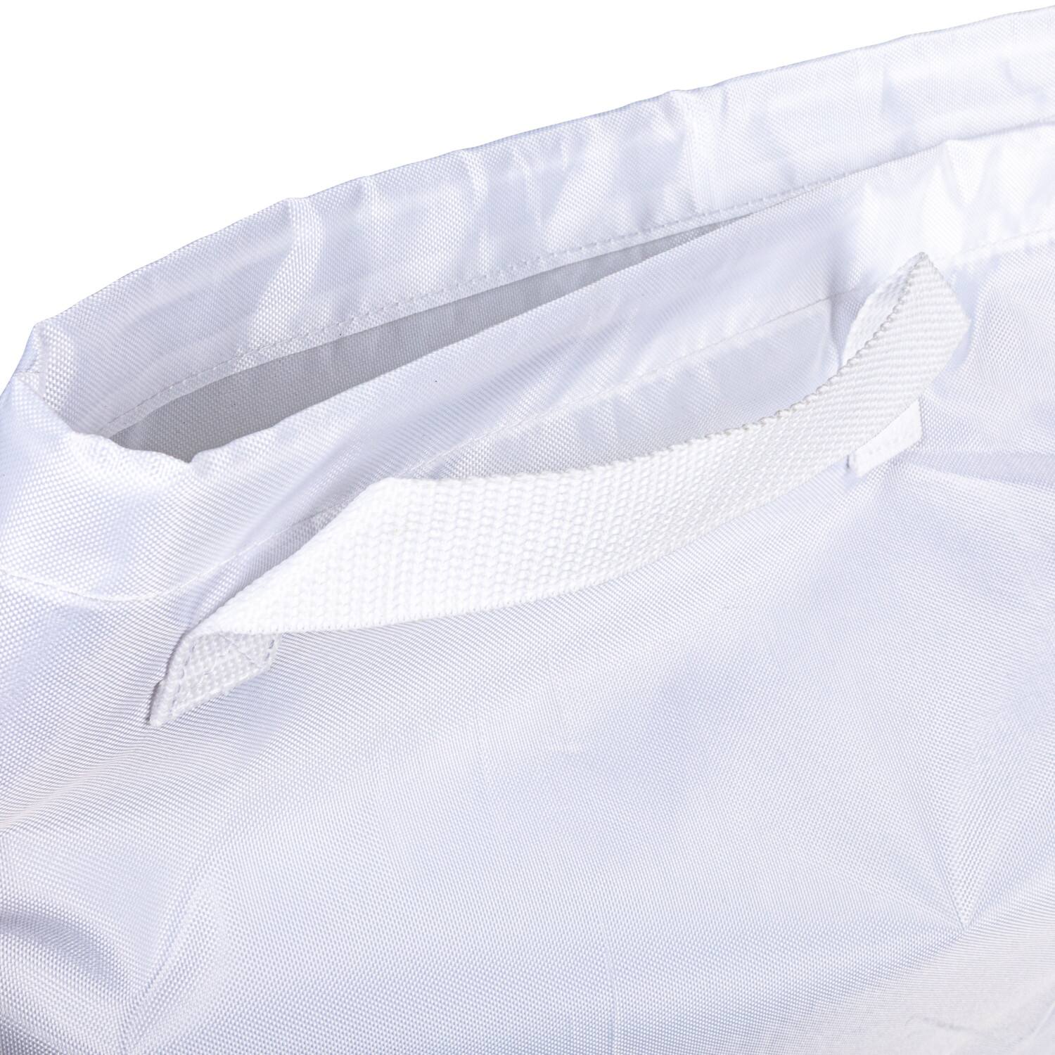 Household Essentials 30" Scandi White Finish Laundry Sorter Cabinet