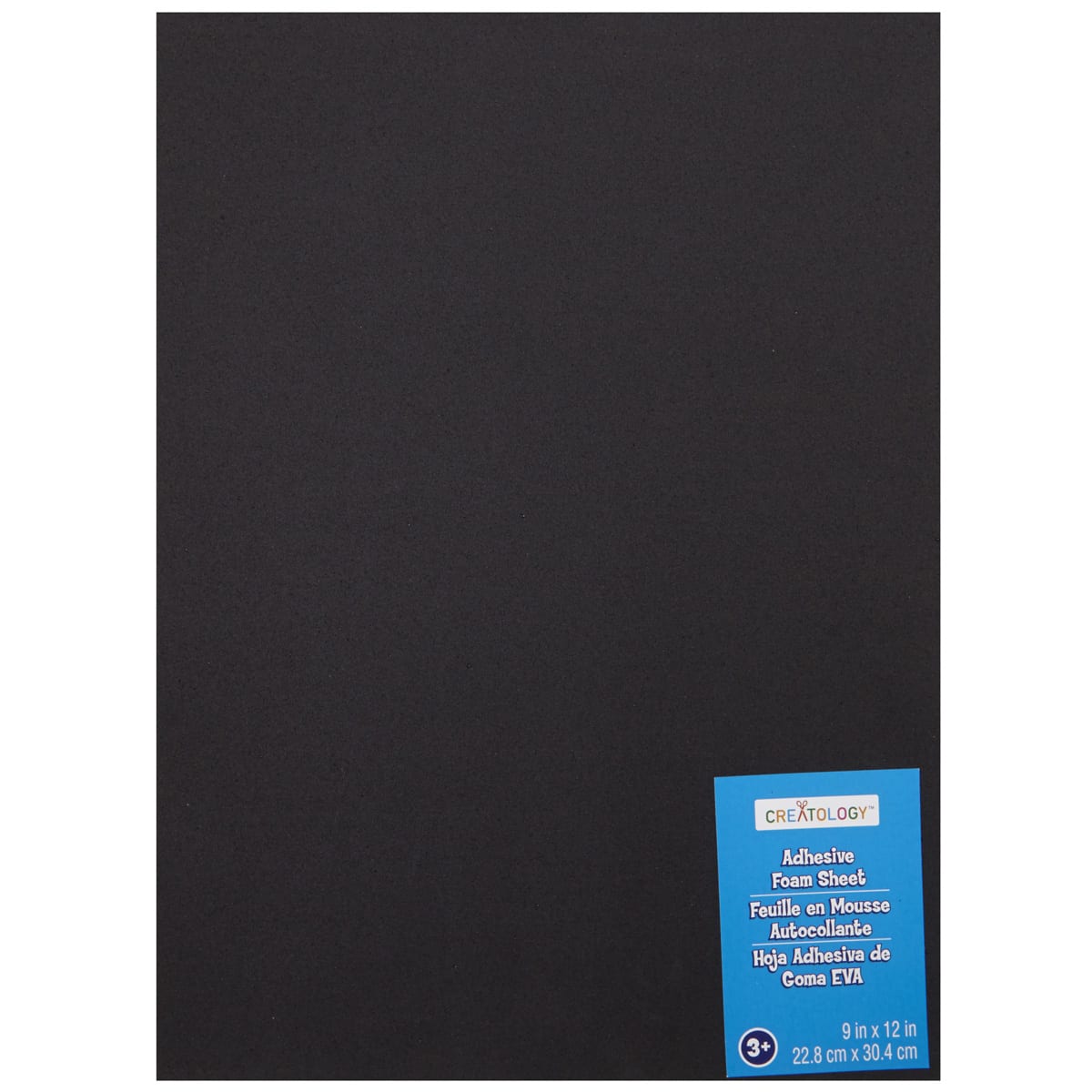 24 Pack: Black Adhesive Foam Sheet by Creatology™, 9" x 12"