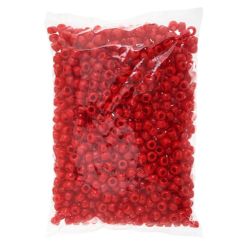 John Bead 9mm Opaque Plastic Pony Beads, 1,000ct.