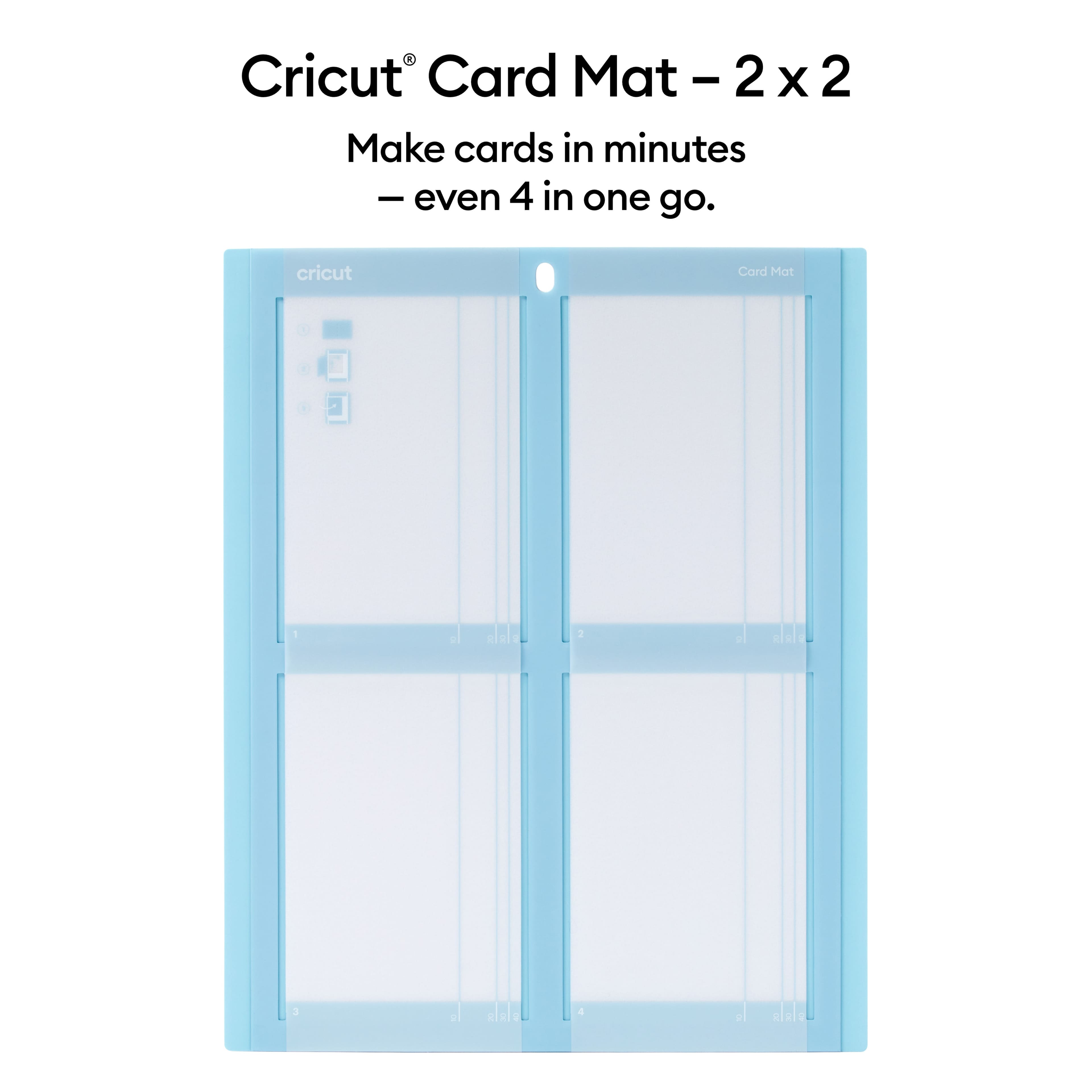 CRICUT TAPPETINO PER BIGLIETTI CARD MAT-2×2 33X41CM – Bottega