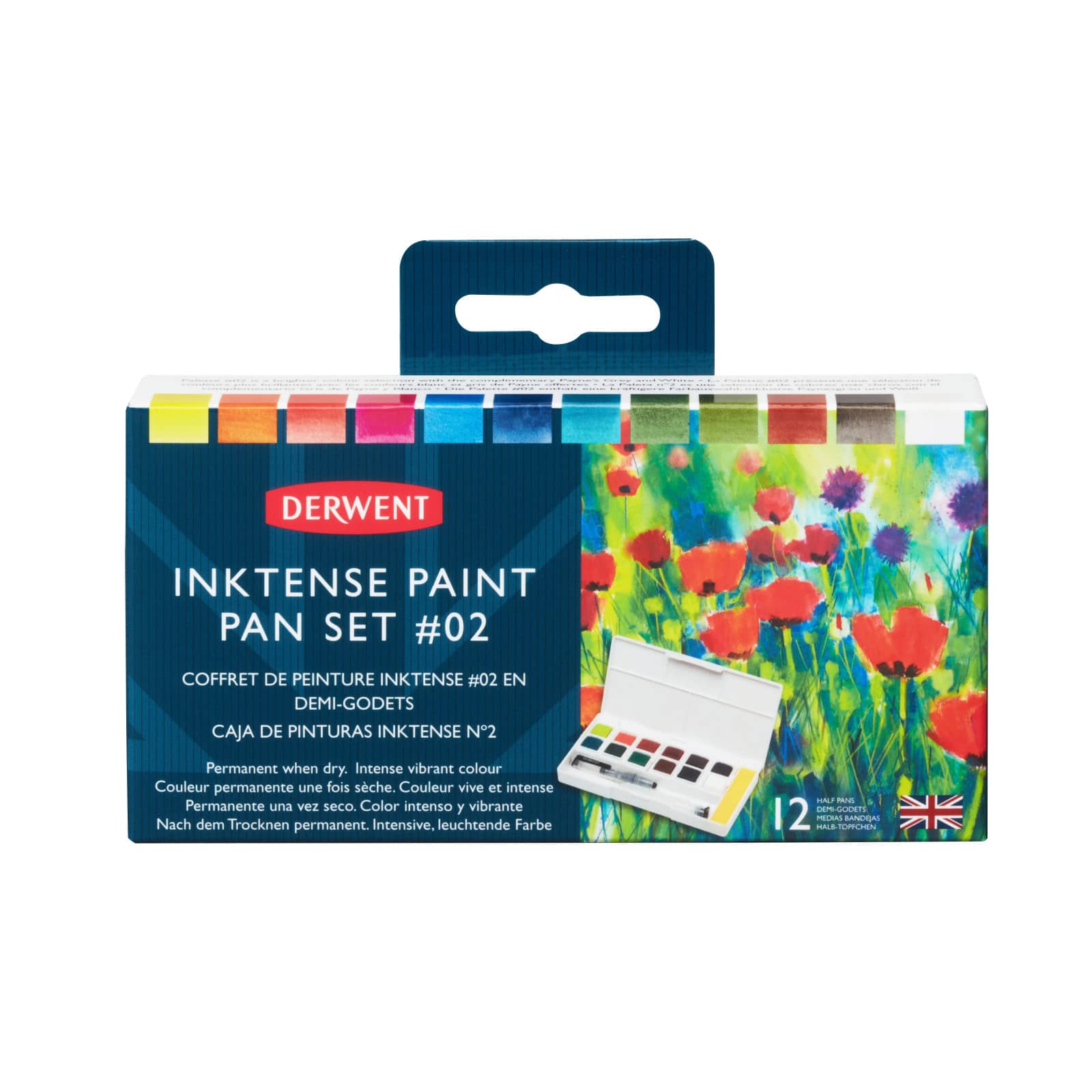 Derwent Inktense Paint Pan Set #2