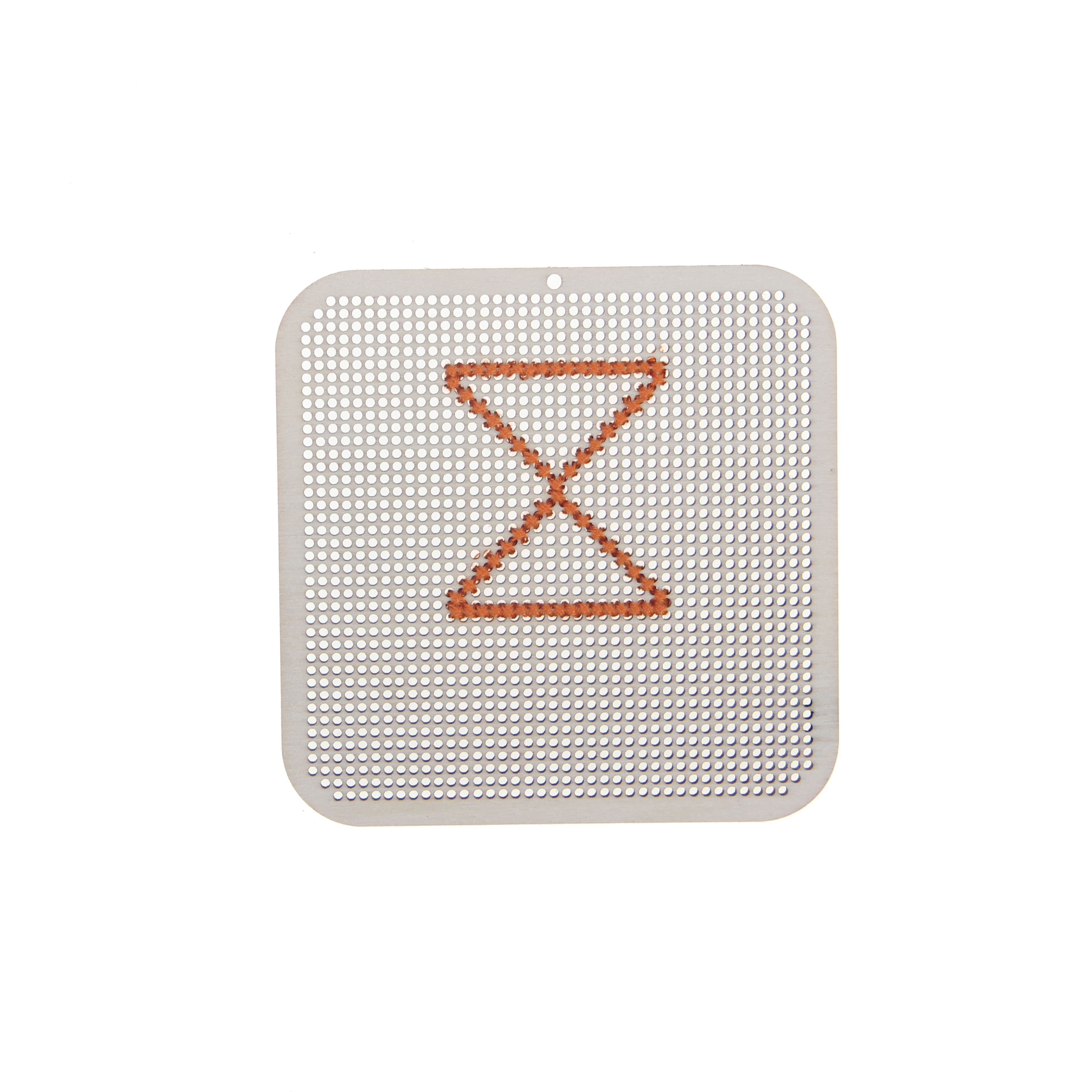 4&#x22; Square Cross Stitch Wood Canvas, 4ct. by Loops &#x26; Threads&#xAE;