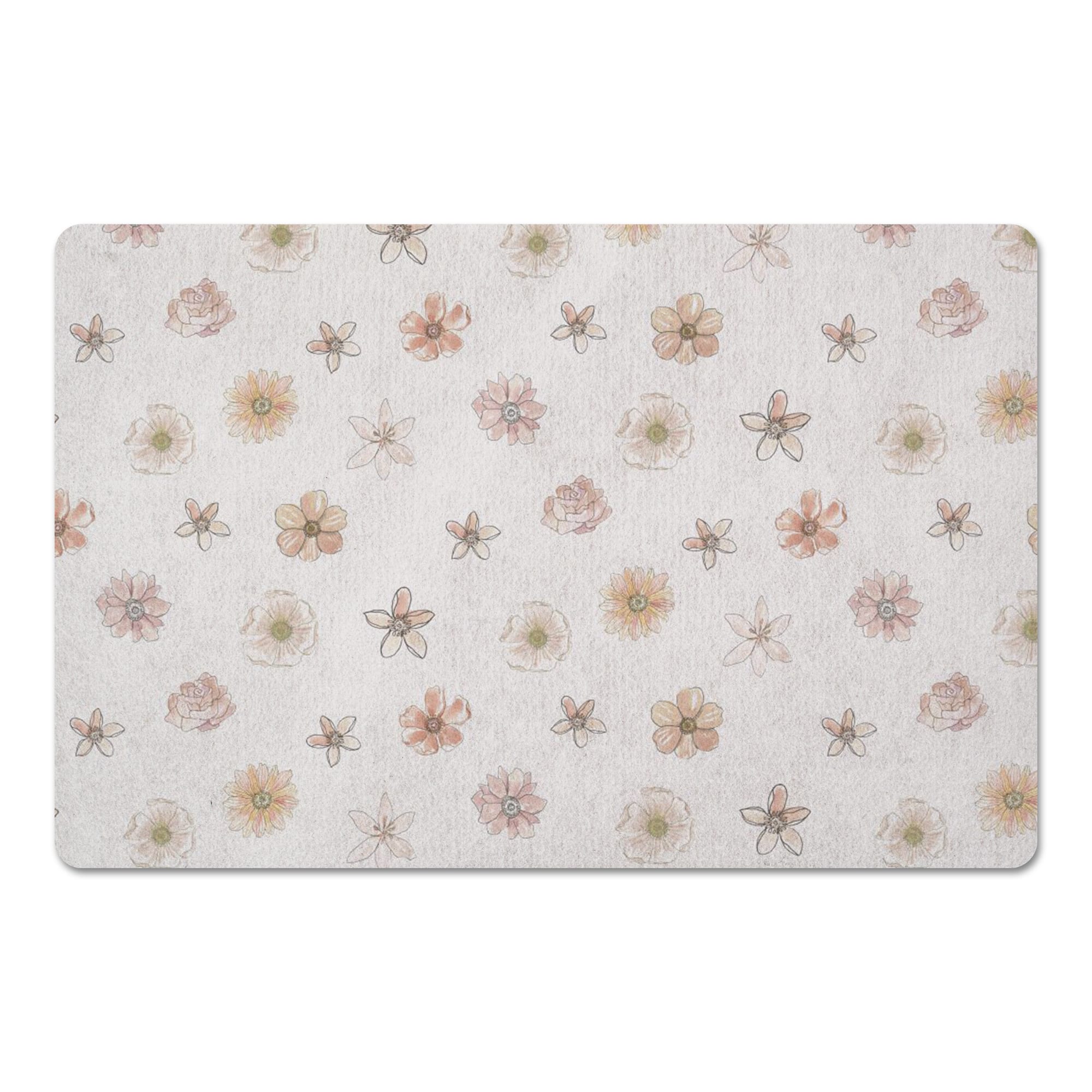 Florals Floor Mat