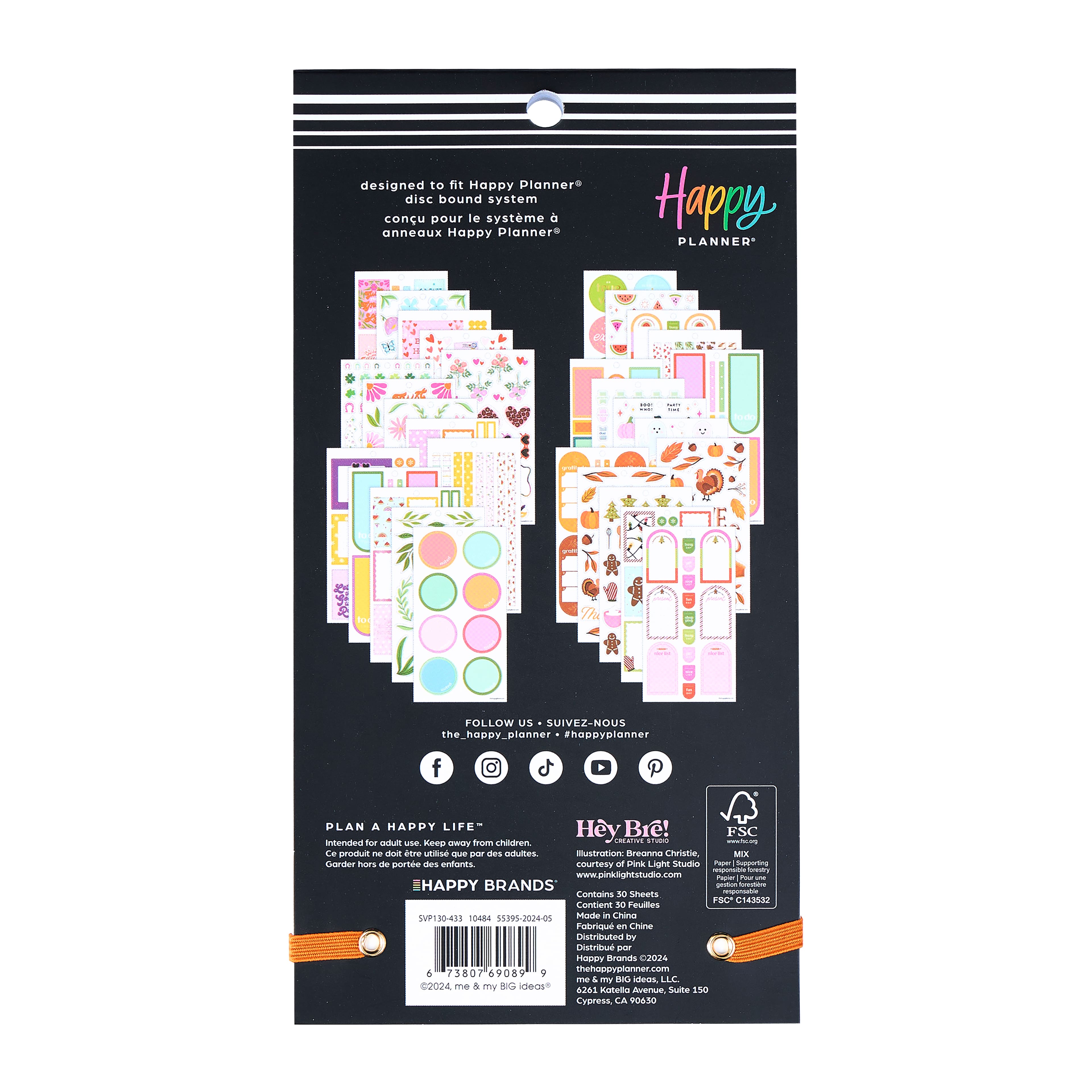 The Classic Happy Planner&#xAE; Seasons of Joy Sticker Book