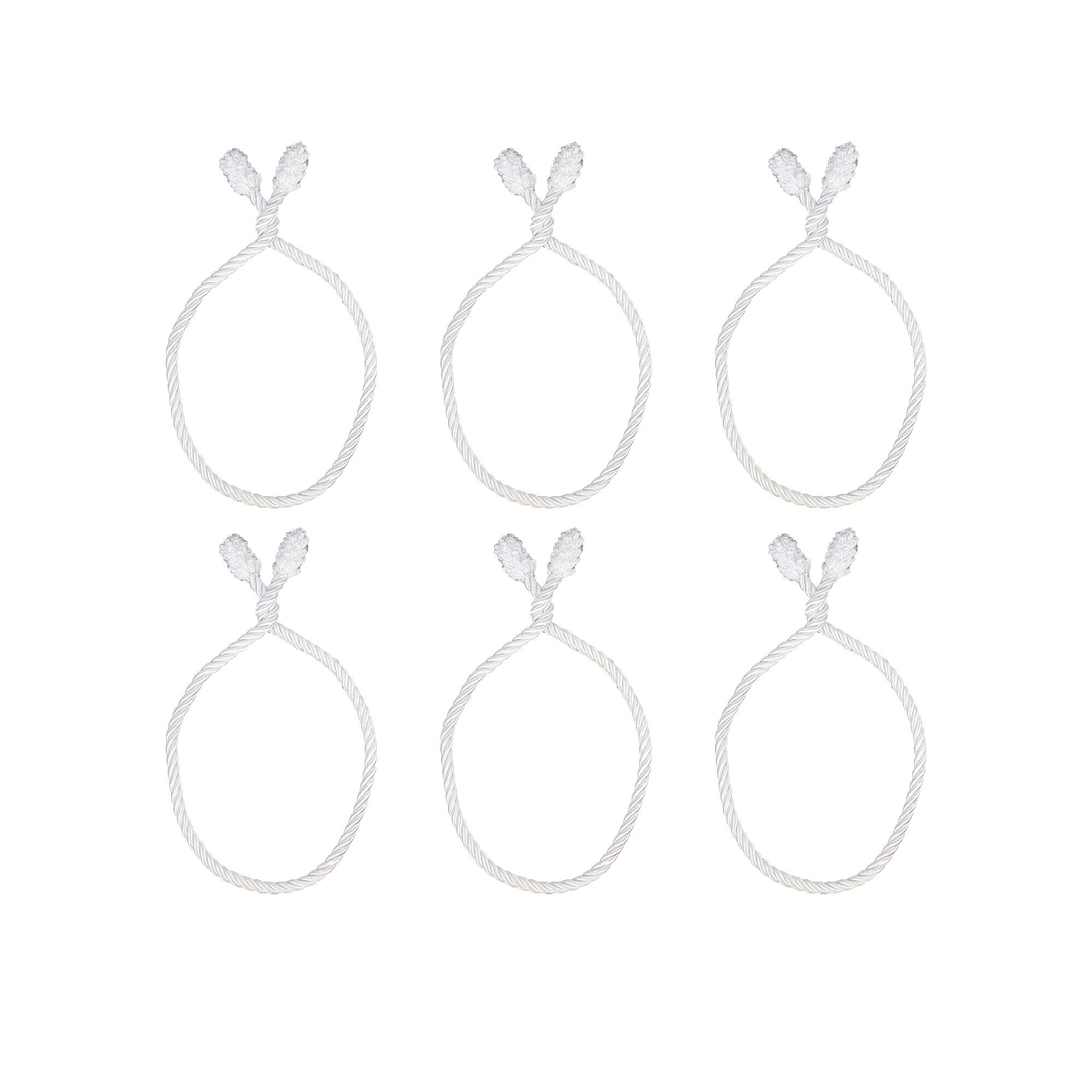 Haute Decor 20&#x22; White Decorative Twist Ties, 6ct.