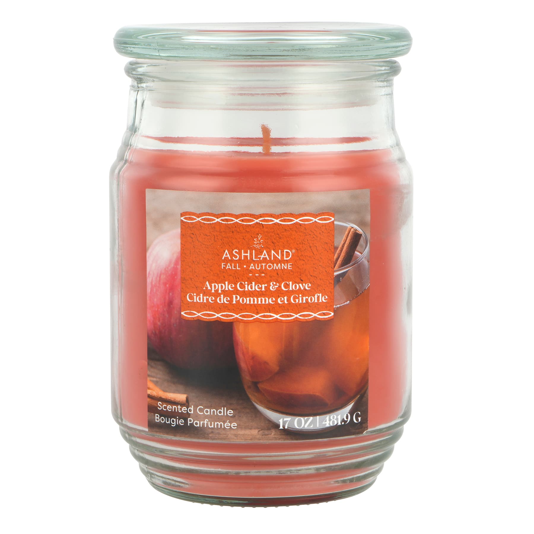 17oz. Apple Cider &#x26; Clove Scented Jar Candle by Ashland&#xAE;