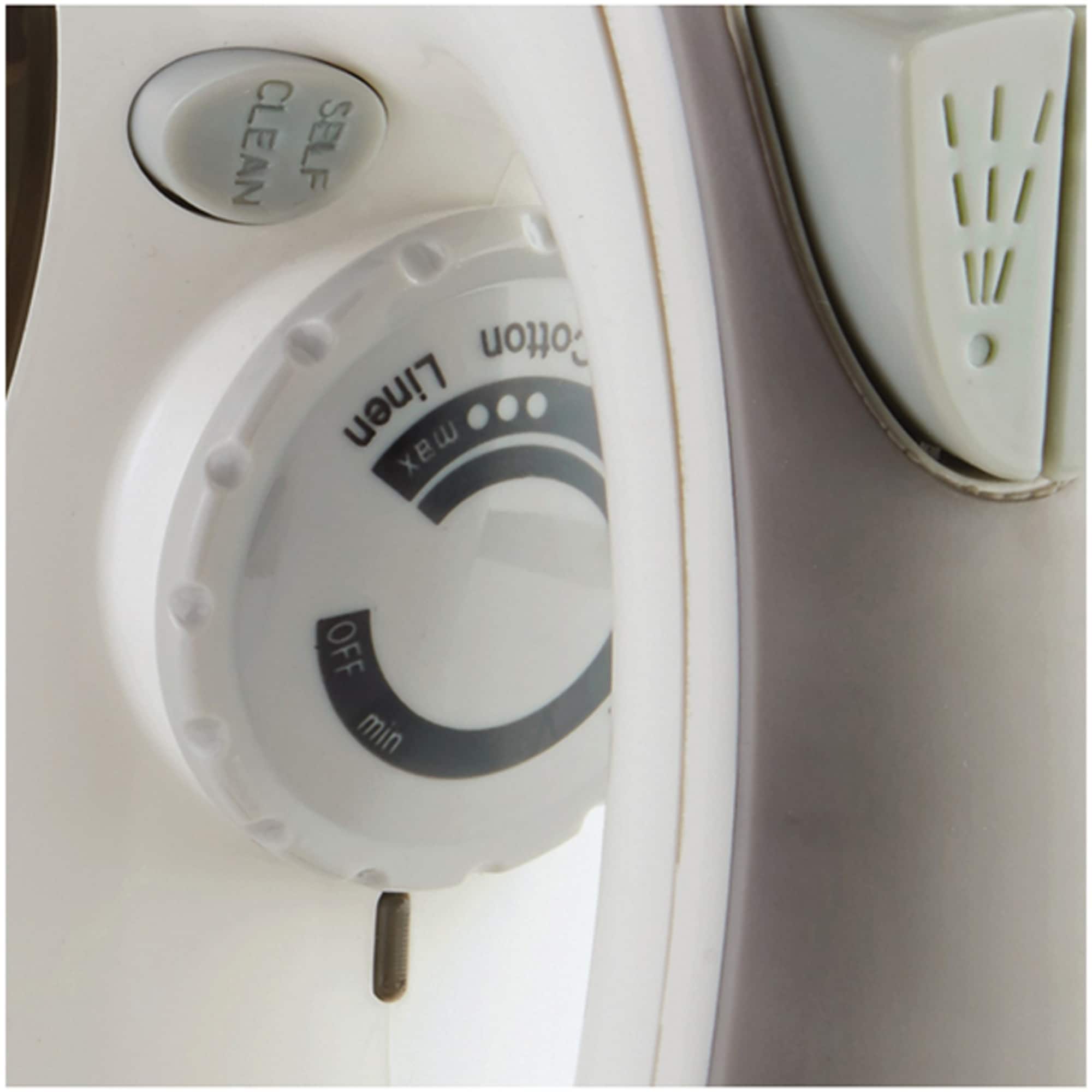 Brentwood 1,200W Nonstick Steam Iron with Retractable Cord