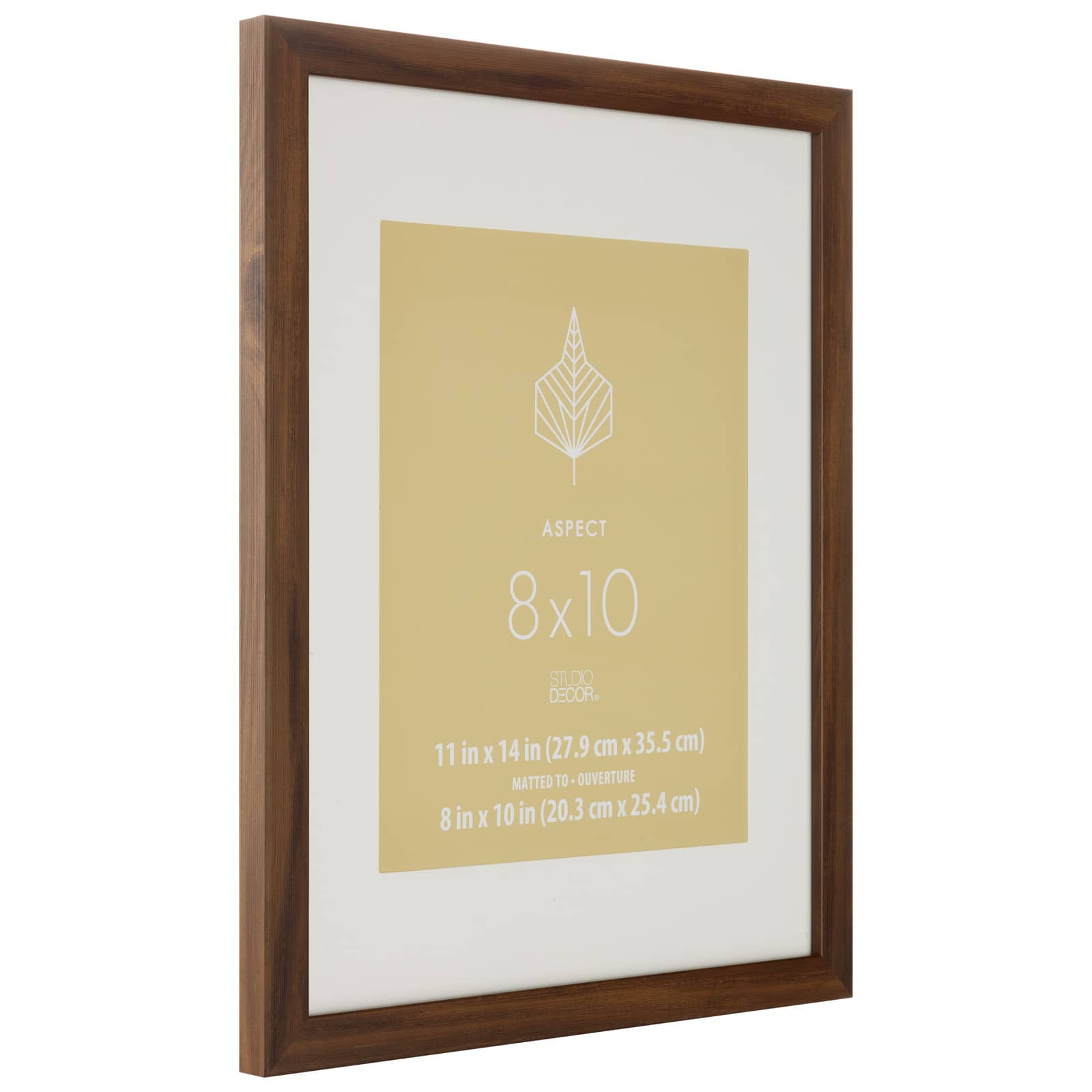 8 Pack: Rustic 8&#x22; x 10&#x22; Frame with Mat, Aspect by Studio D&#xE9;cor&#xAE;