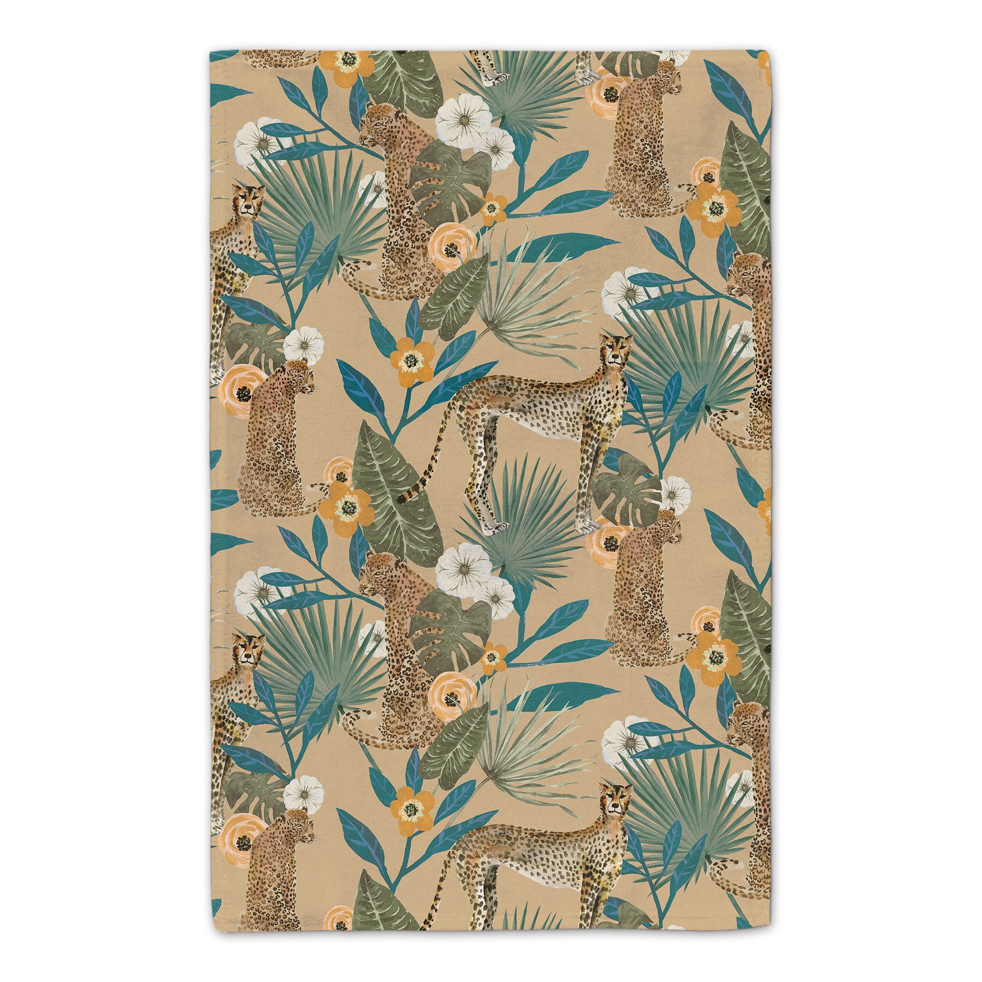 Just Chill Tropical Cheetah Tea Towel Set