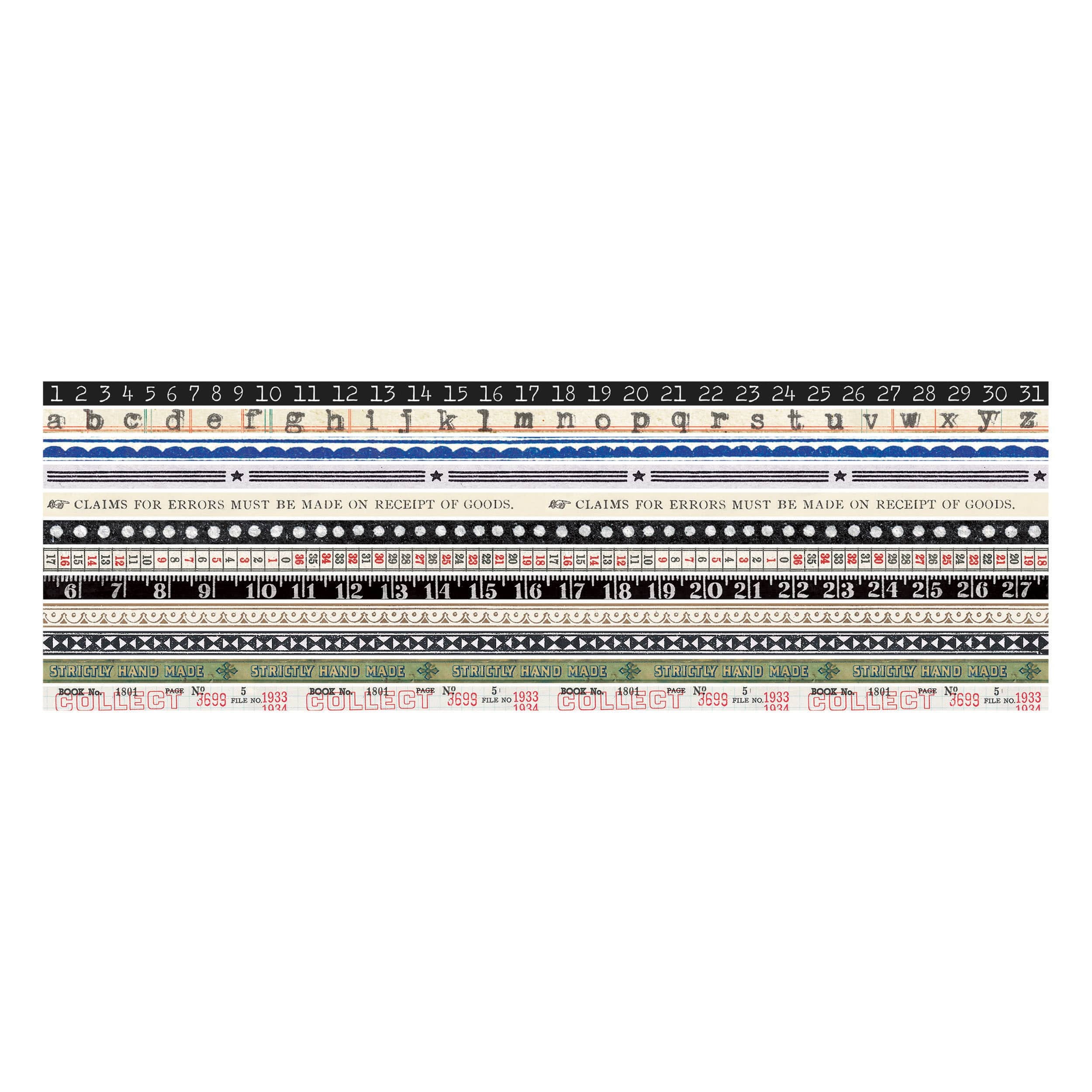 Tim Holtz® Idea-Ology® Trims Design Tape, 12ct.