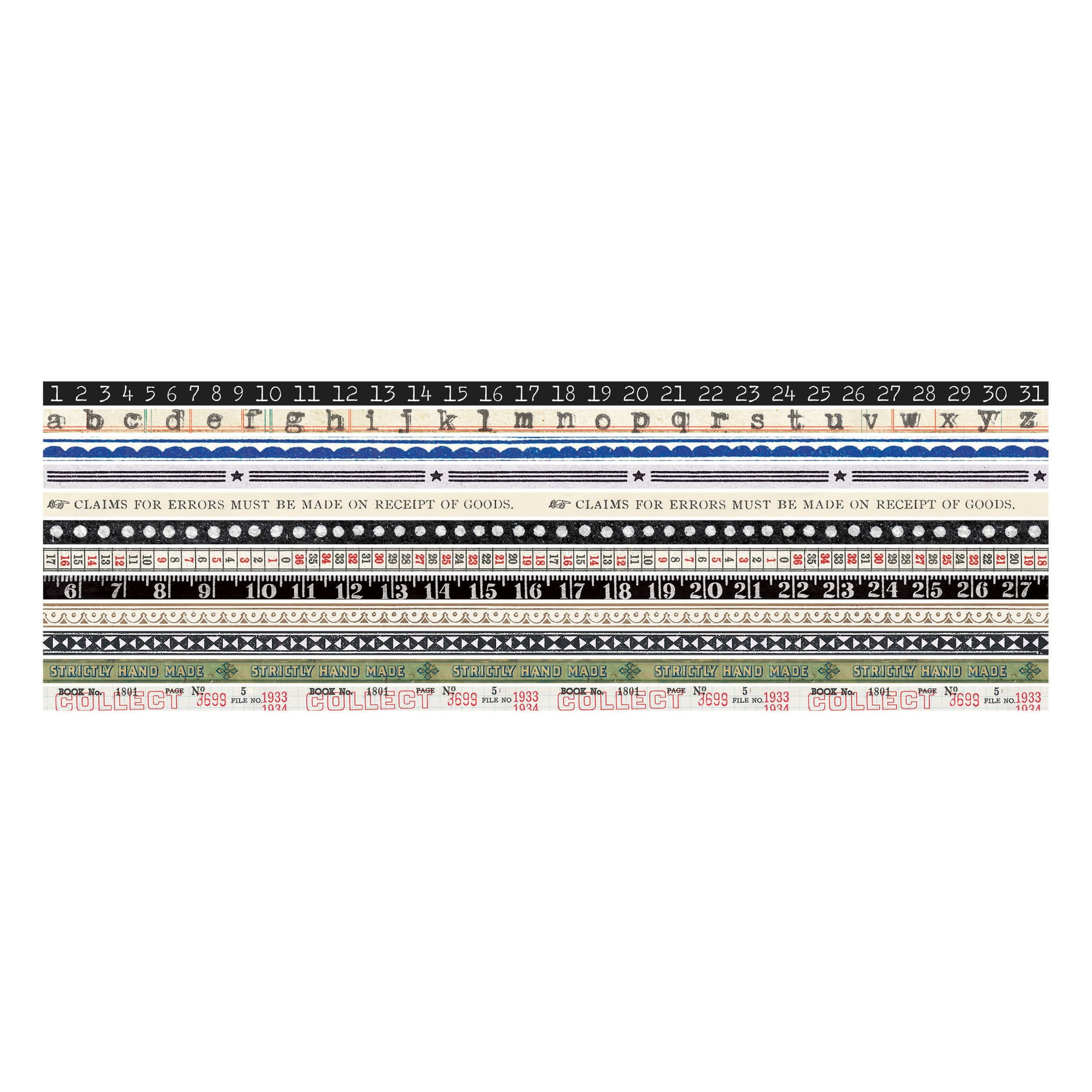 Tim Holtz&#xAE; Idea-Ology&#xAE; Trims Design Tape, 12ct.