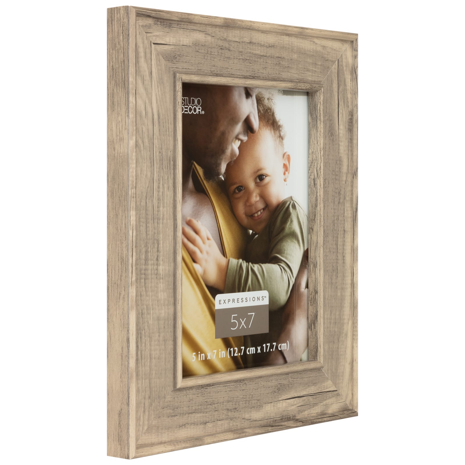 12 Pack: Light Gray Wood Grain Frame, Expressions™ by Studio Décor®