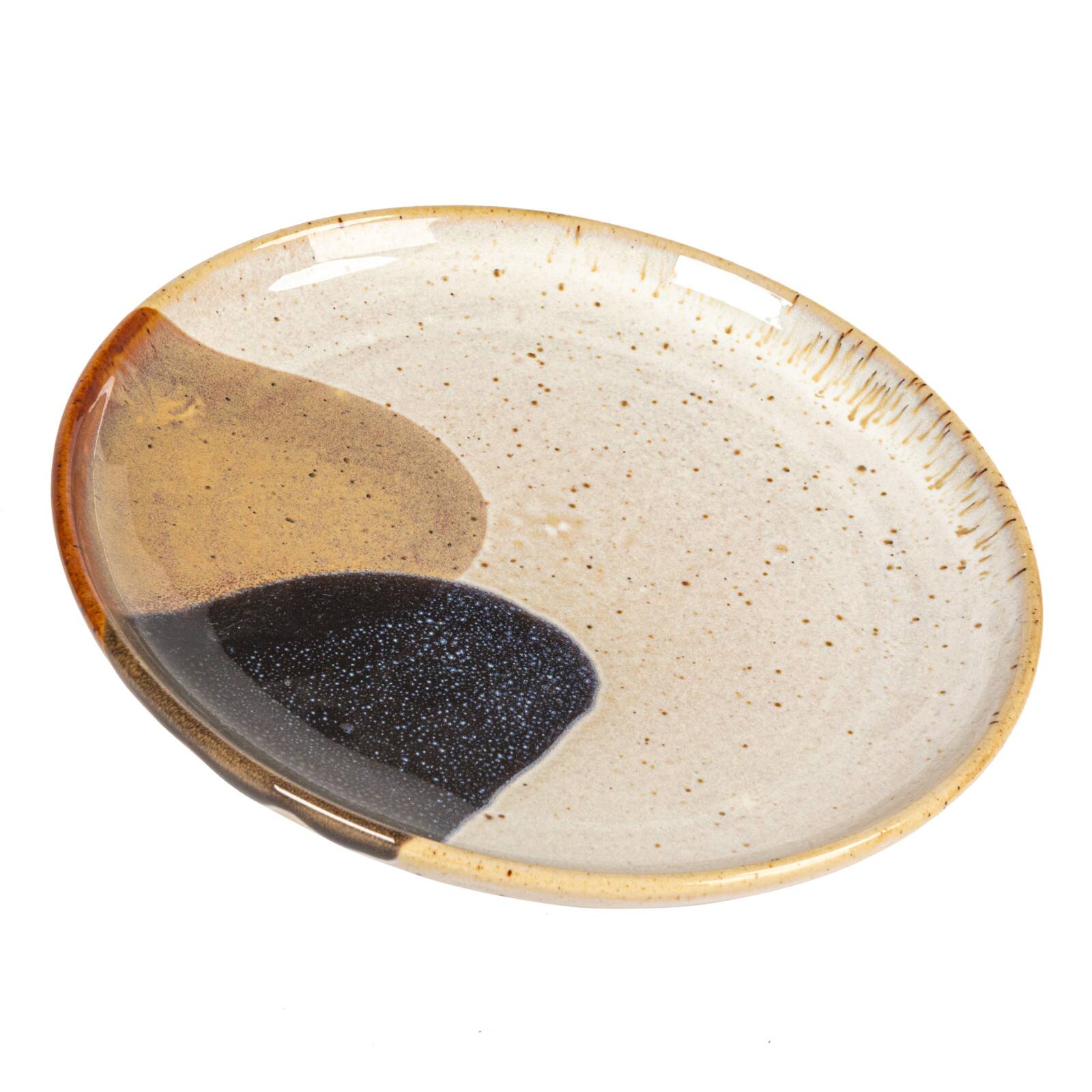 Hello Honey® 7.75" Earthen Hues Stoneware Plates, 4ct.