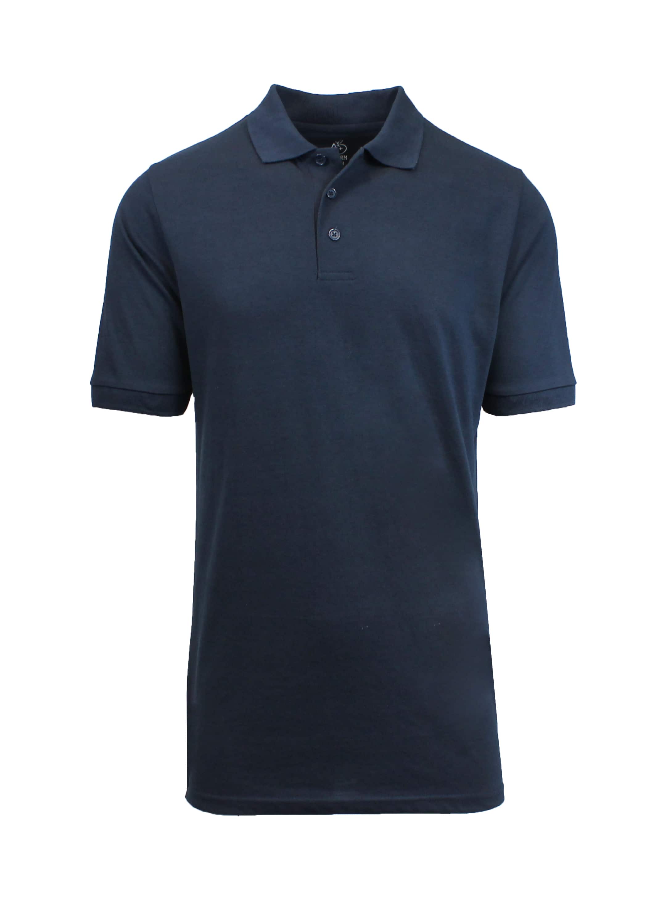 Galaxy By Harvic School Uniform Short Sleeve Men's Pique Polo Shirt ...