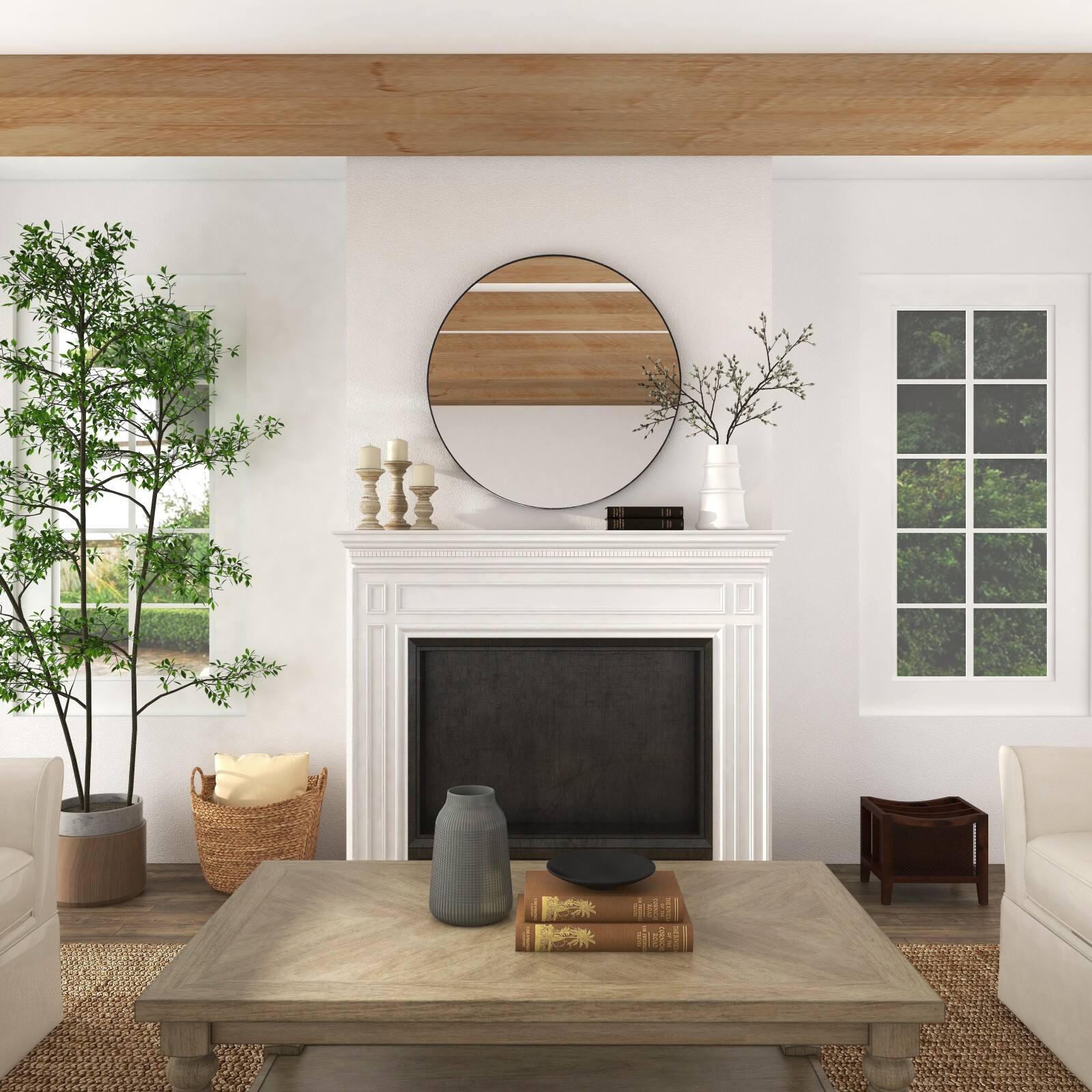 Mango Wood Traditional Candle Holder Set