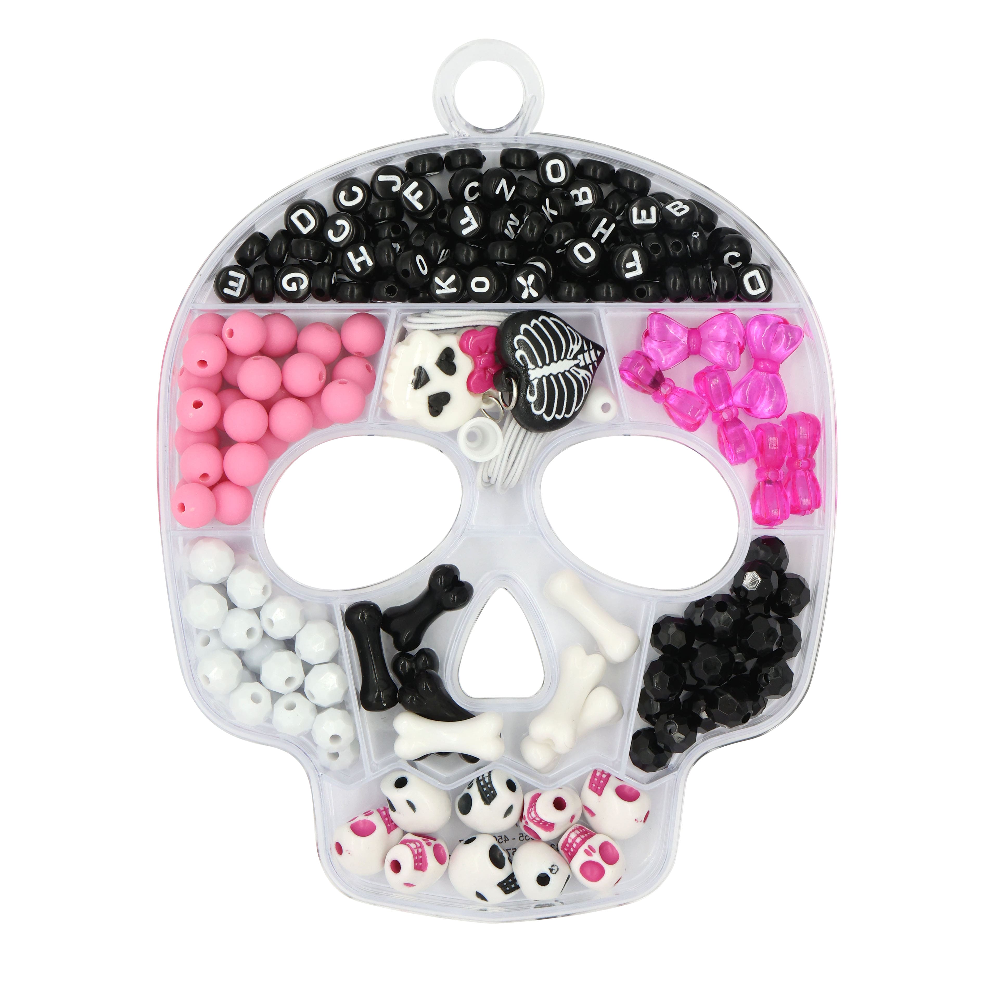 Pink Skull Bead Kit by Creatology™
