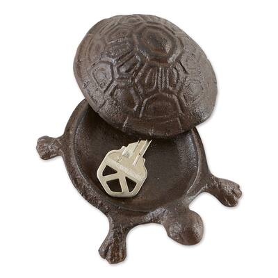 Secure Cast Iron Turtle Secret Key Holder | Michaels