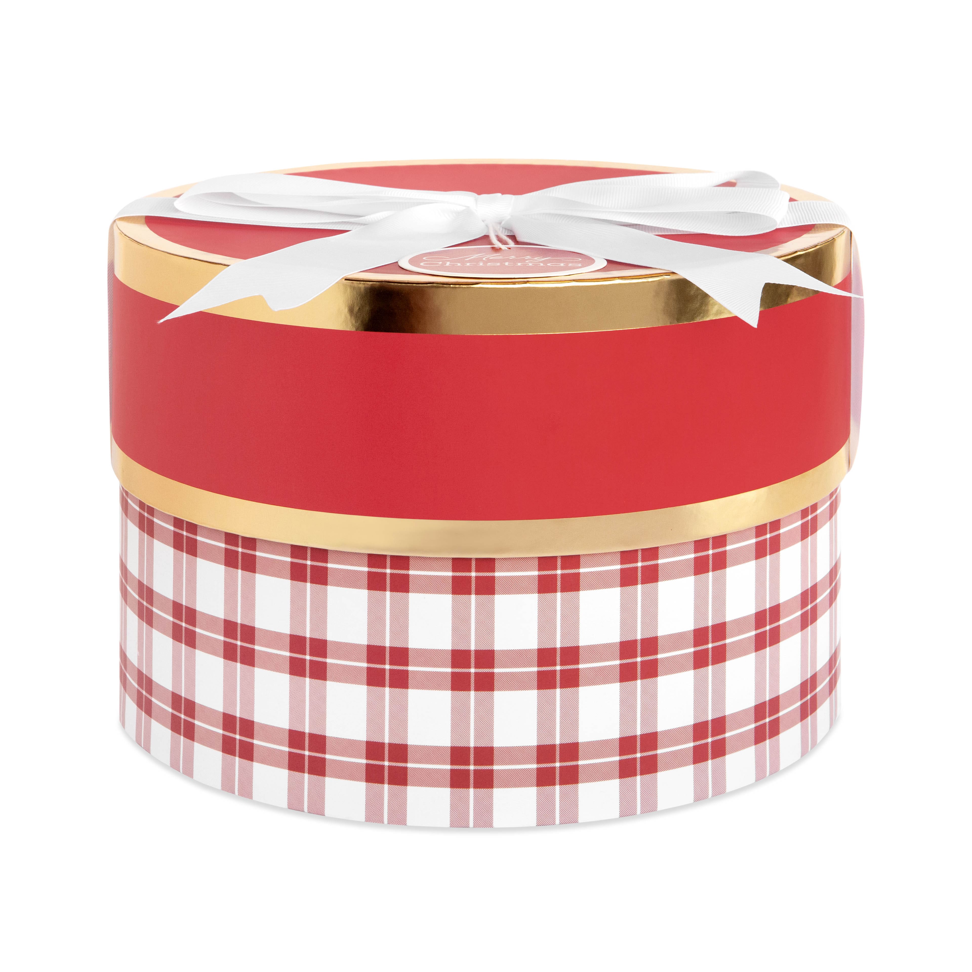 Large Red Plaid Gift Box by Ashland&#xAE;