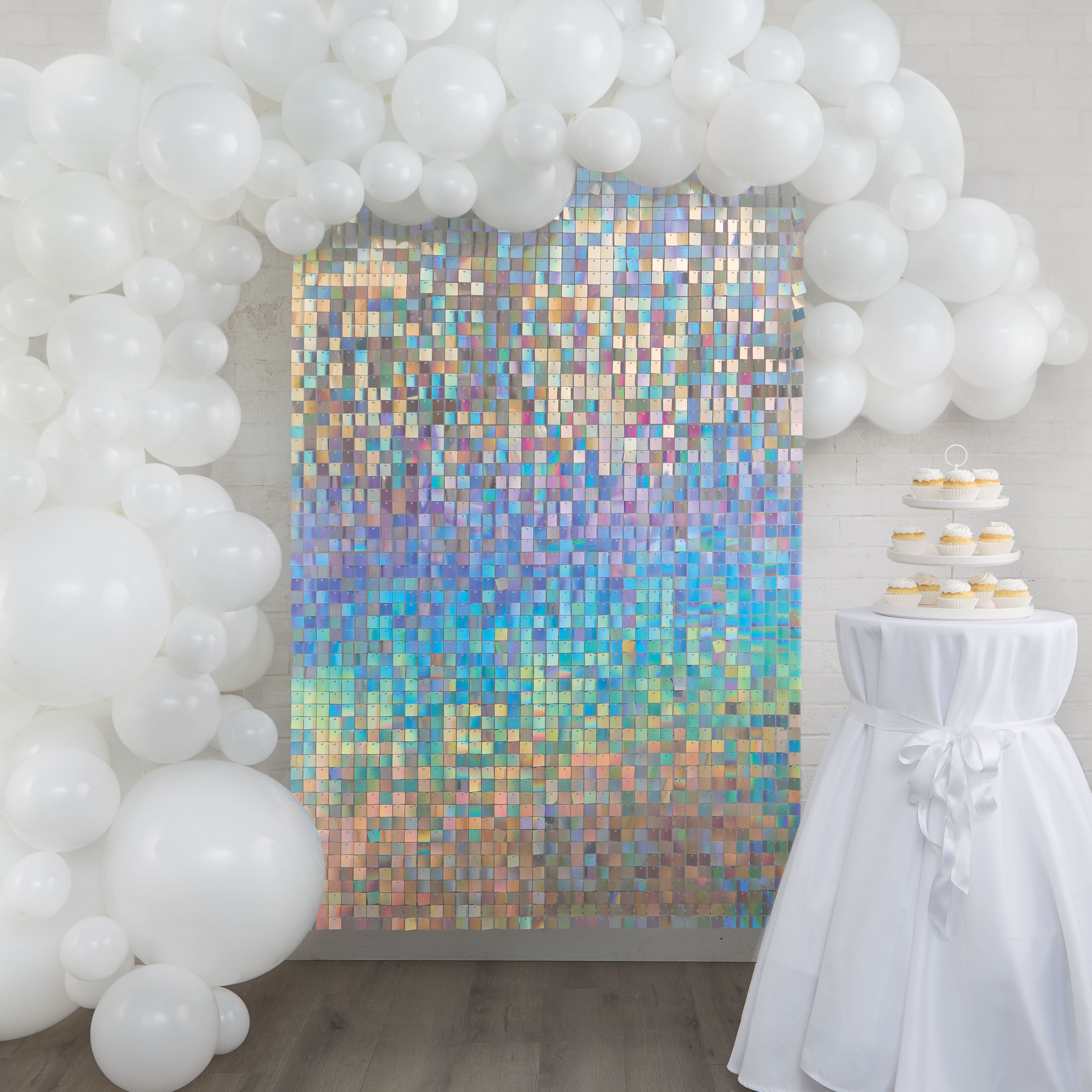 6 Pack: Iridescent Sequin Backdrop by Celebrate It™