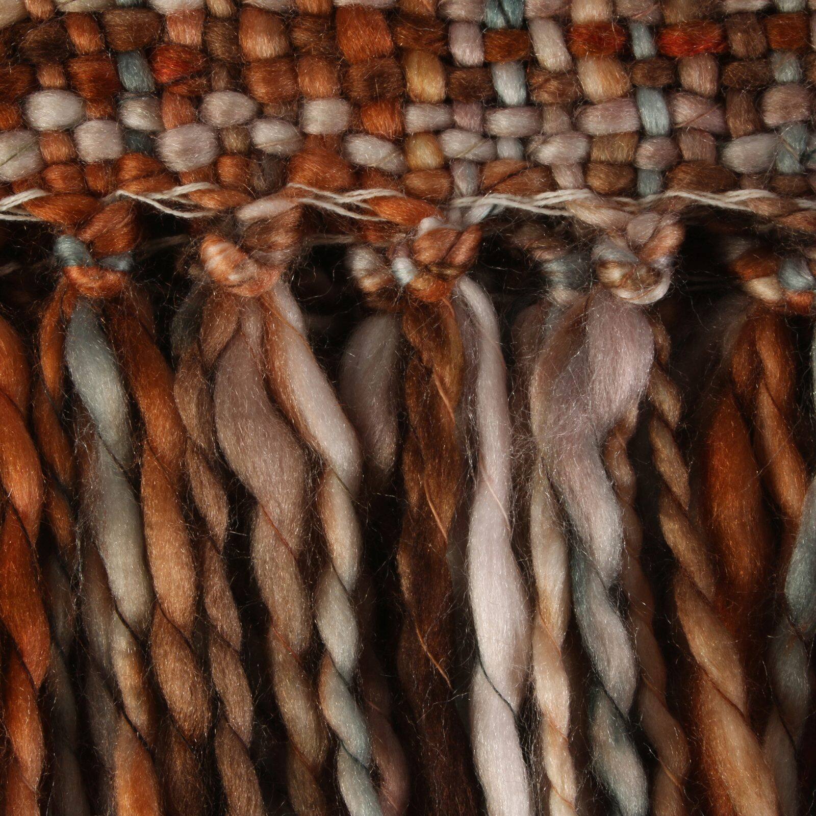 DII® Bronze Variegated Acrylic Woven Throw