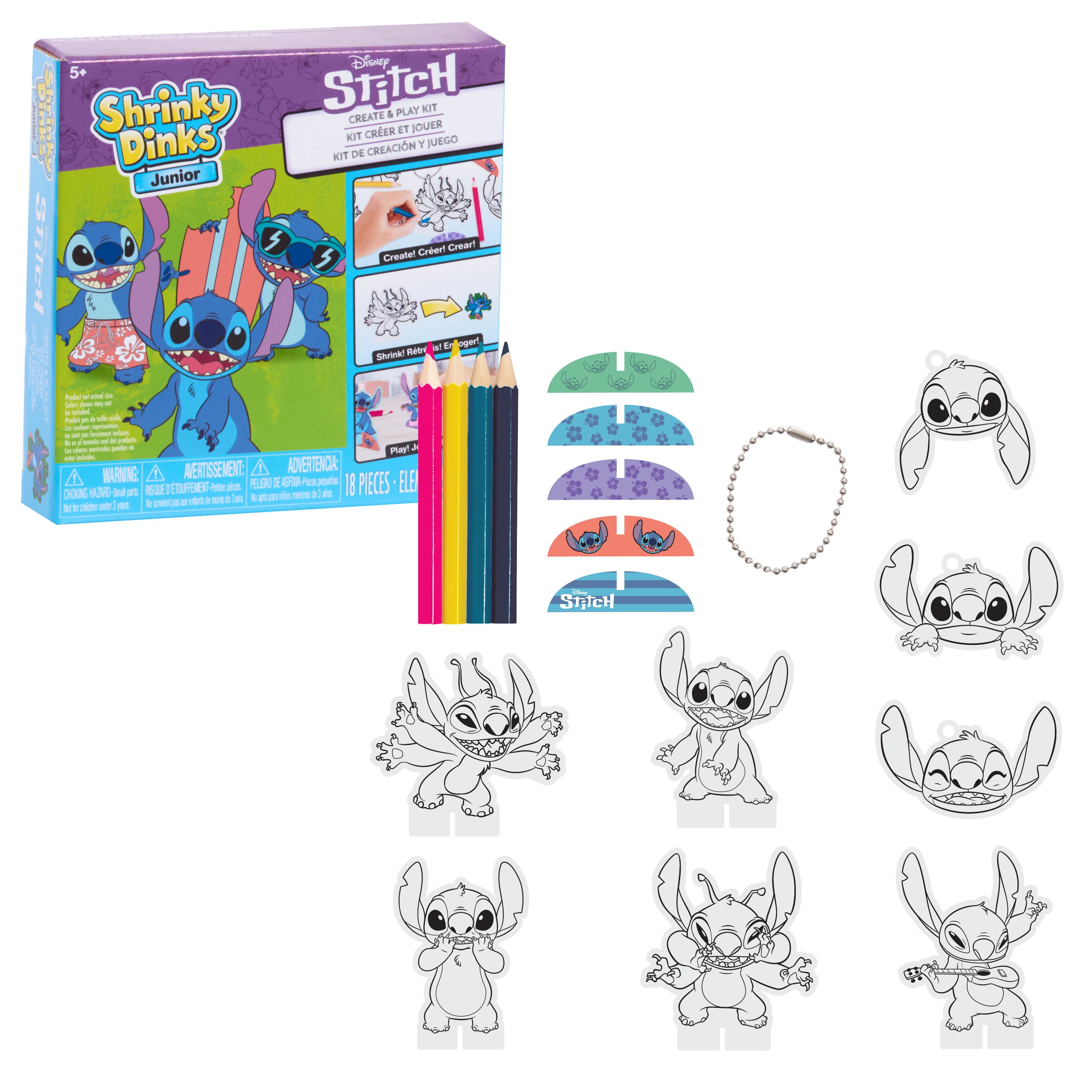 Just Play® Shrinky Dinks Disney® Stitch Create & Play Kit